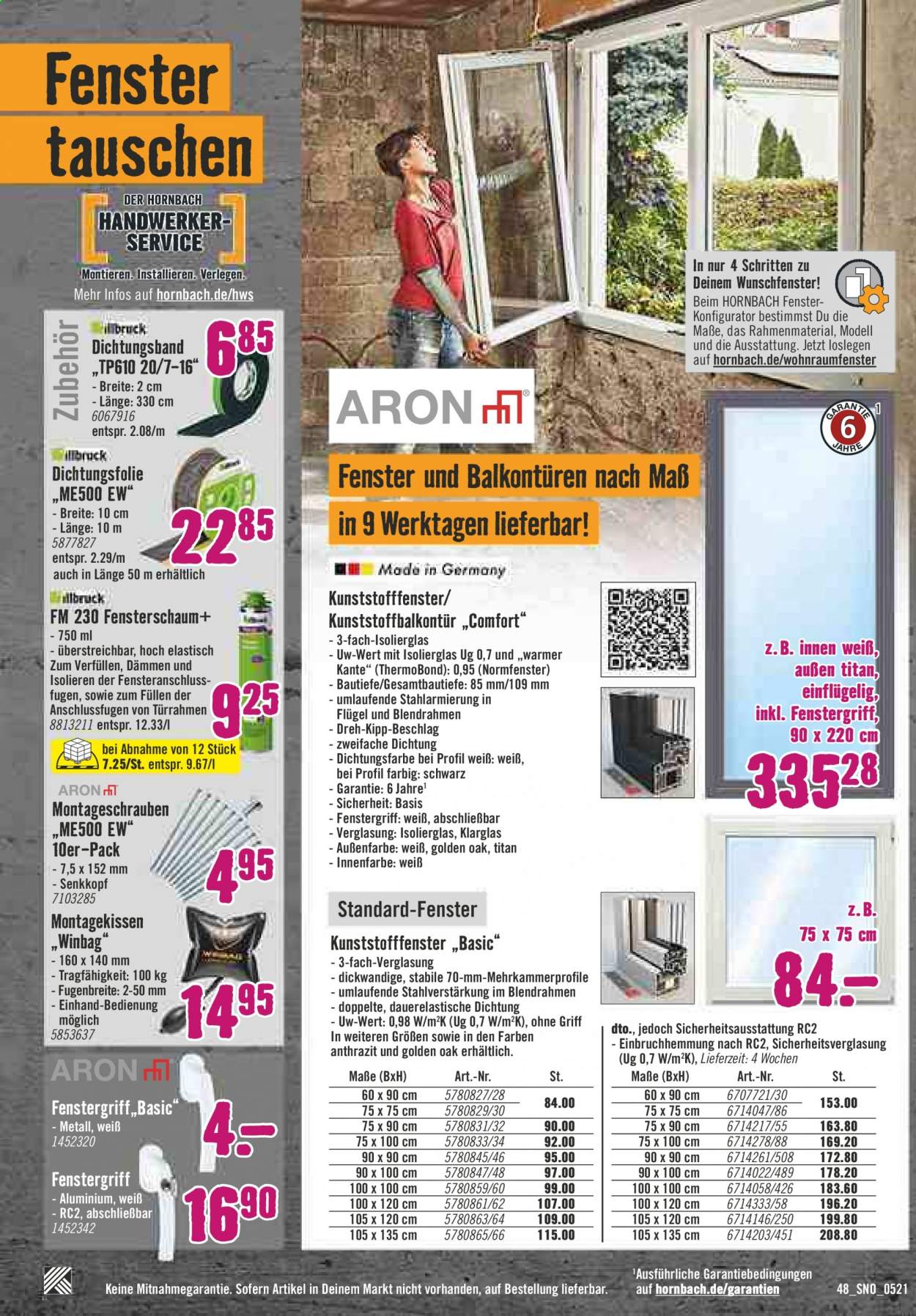 Hornbach Prospekte  - 1.05.2021 - 31.05.2021. Seite 48