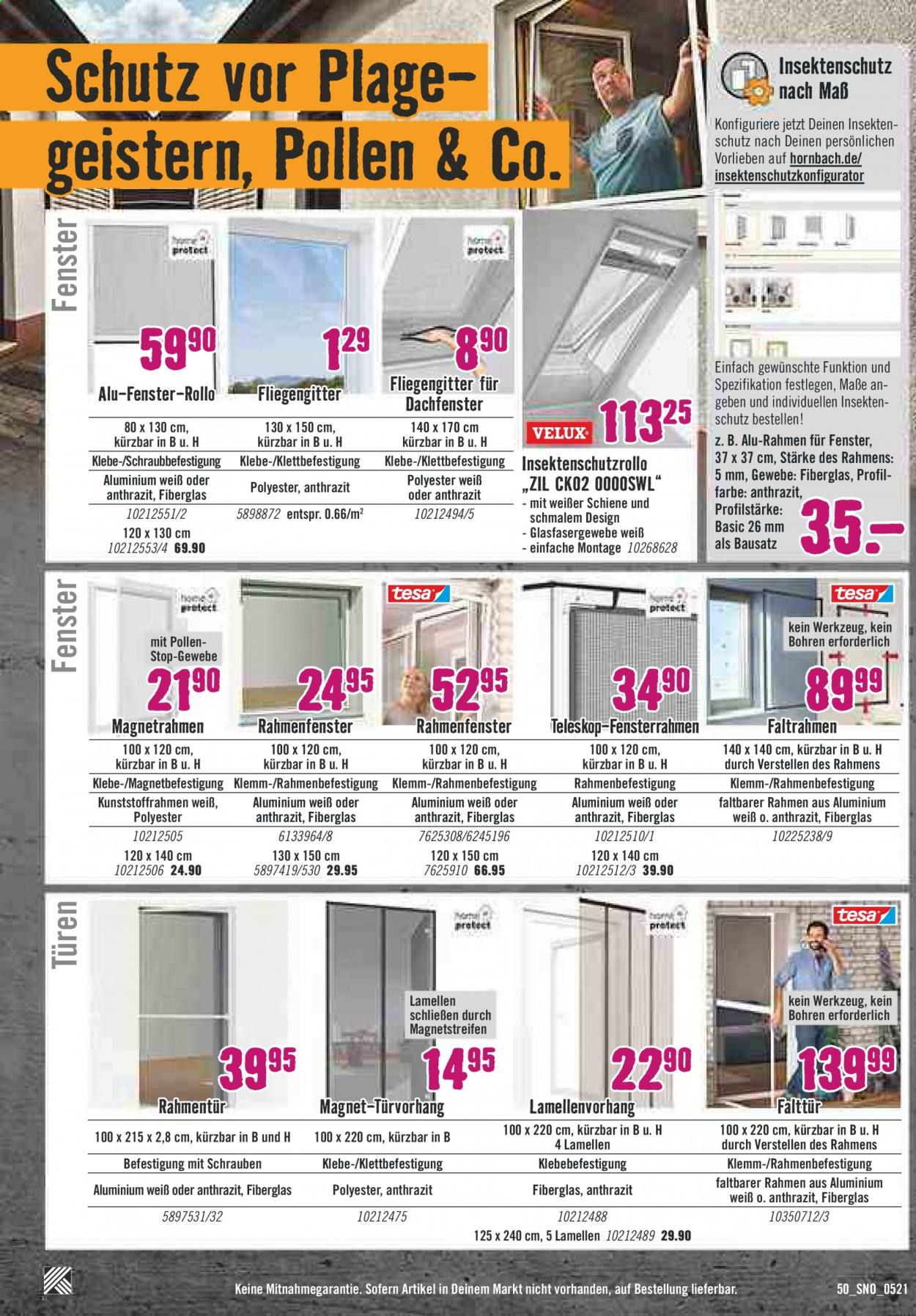 Hornbach Prospekte  - 1.05.2021 - 31.05.2021. Seite 50