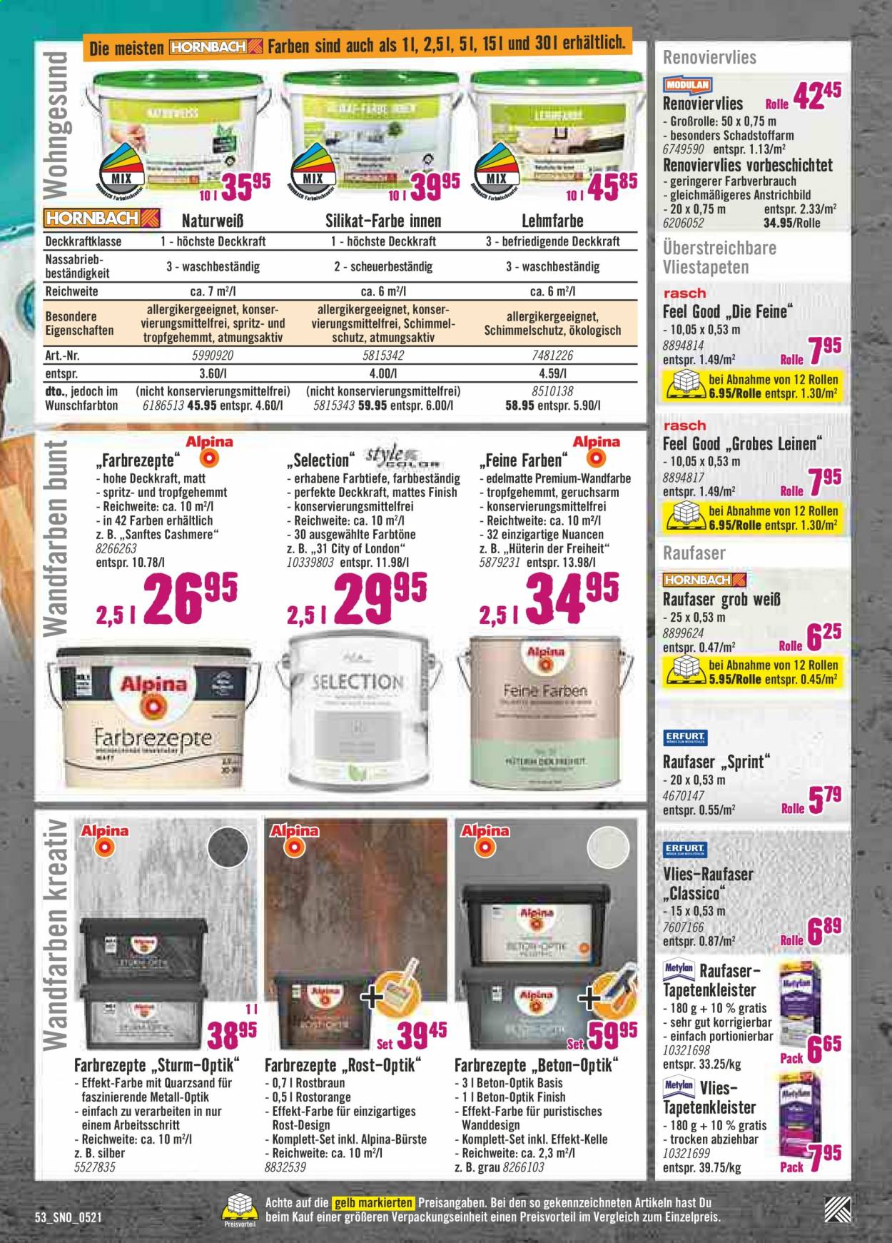 Hornbach Prospekte  - 1.05.2021 - 31.05.2021. Seite 53