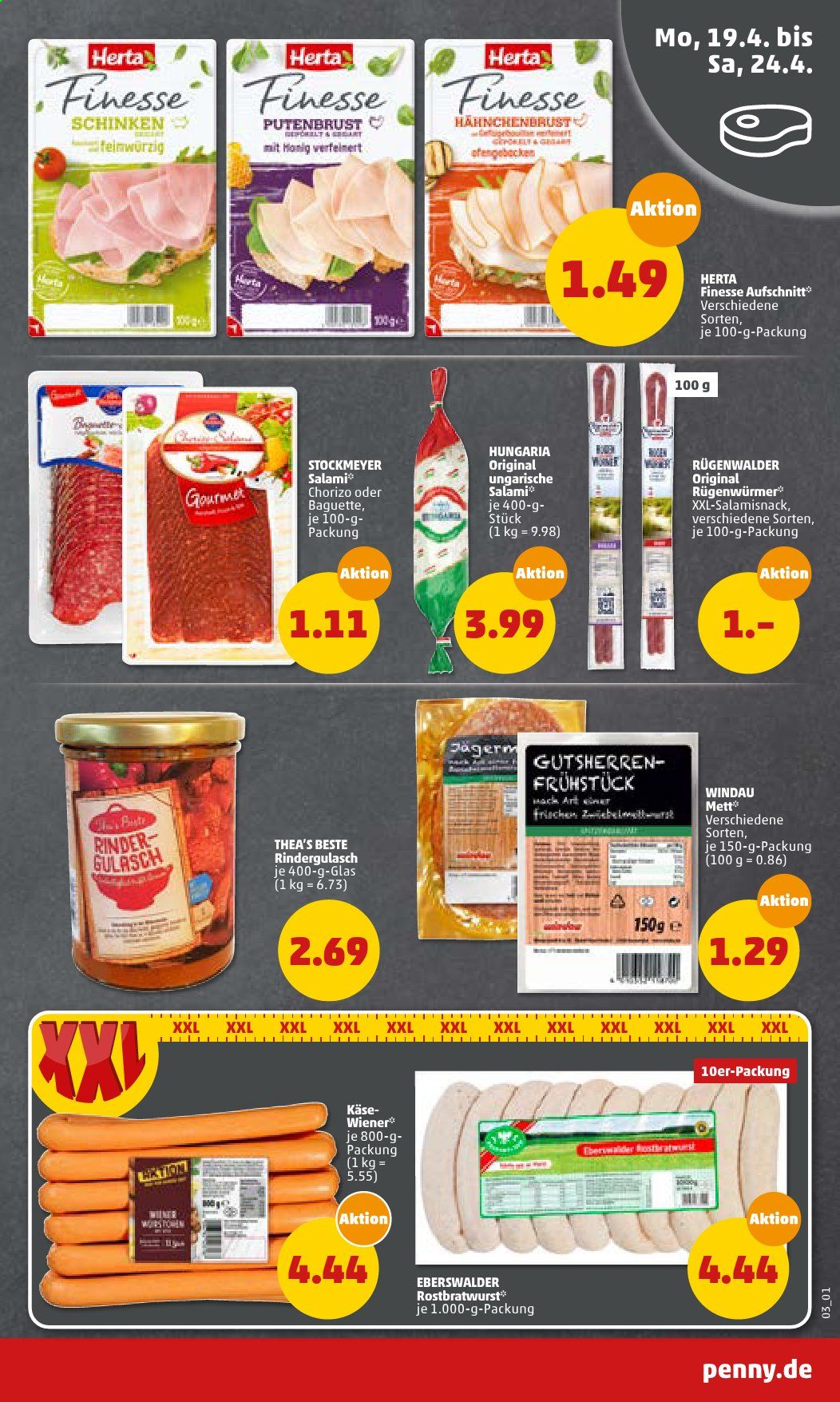 Penny Prospekte  - 19.04.2021 - 24.04.2021. Seite 3