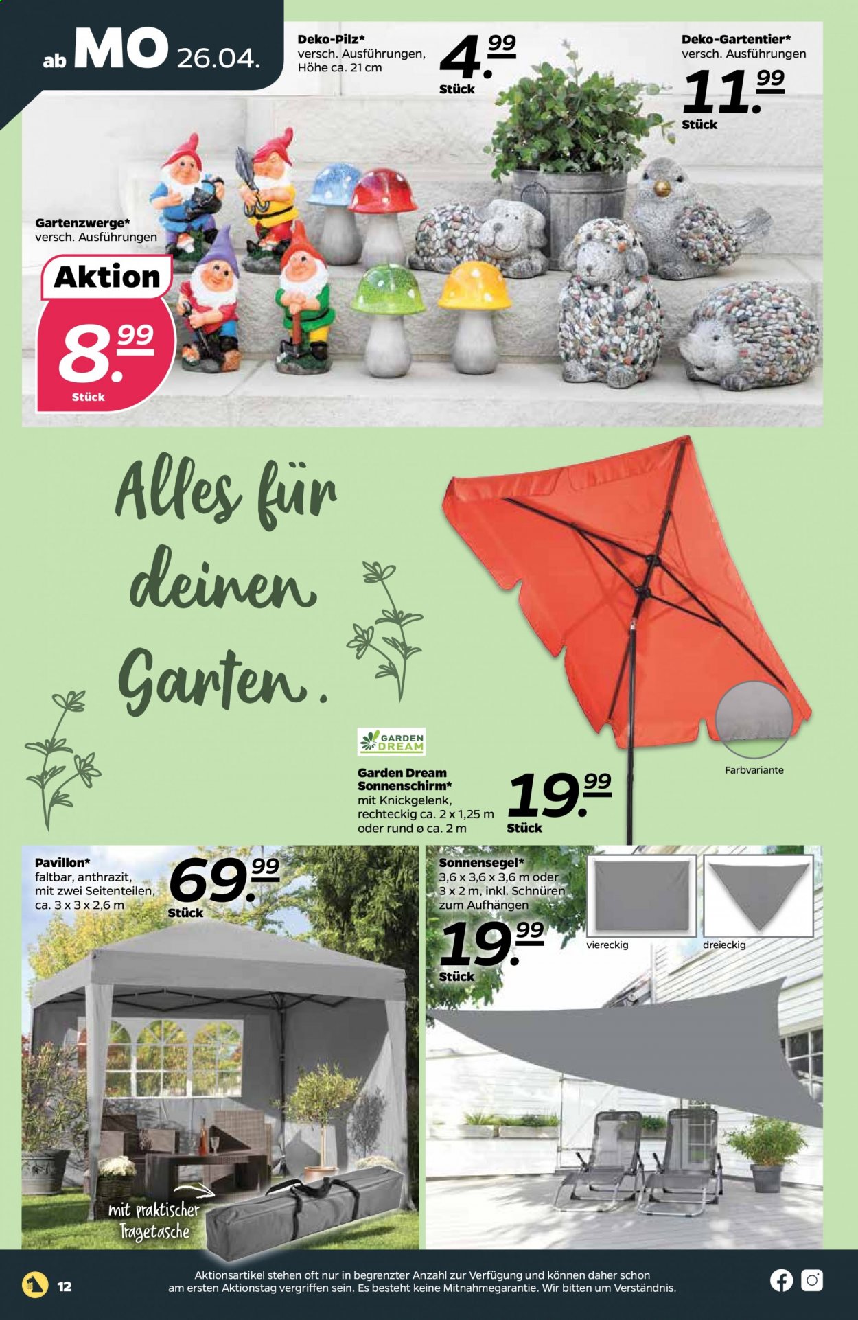 Netto Prospekte  - 26.04.2021 - 30.04.2021. Seite 12