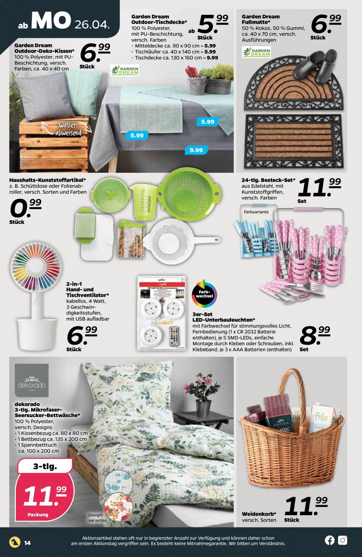 Netto Prospekte  - 26.04.2021 - 30.04.2021. Seite 14