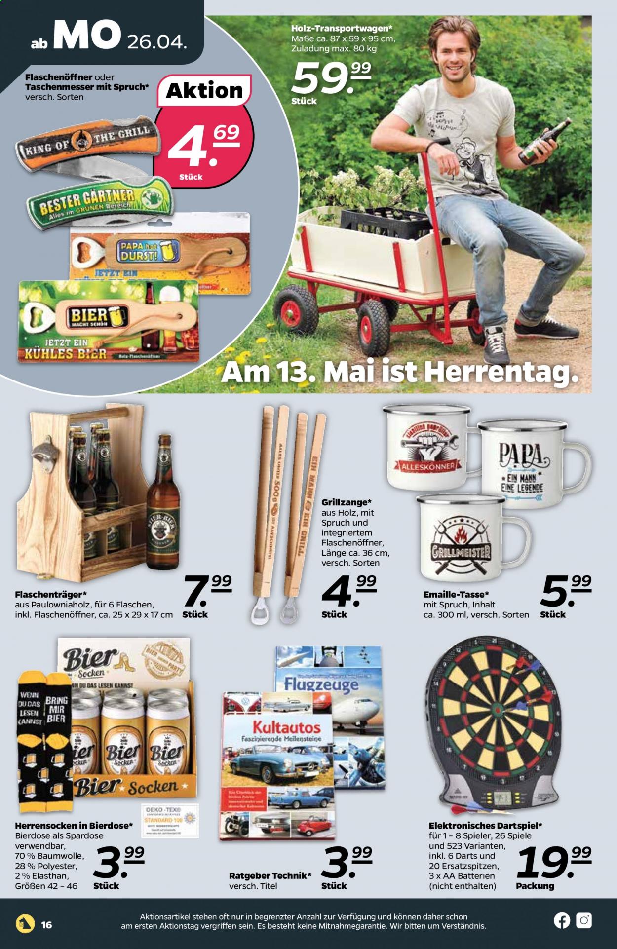 Netto Prospekte  - 26.04.2021 - 30.04.2021. Seite 16
