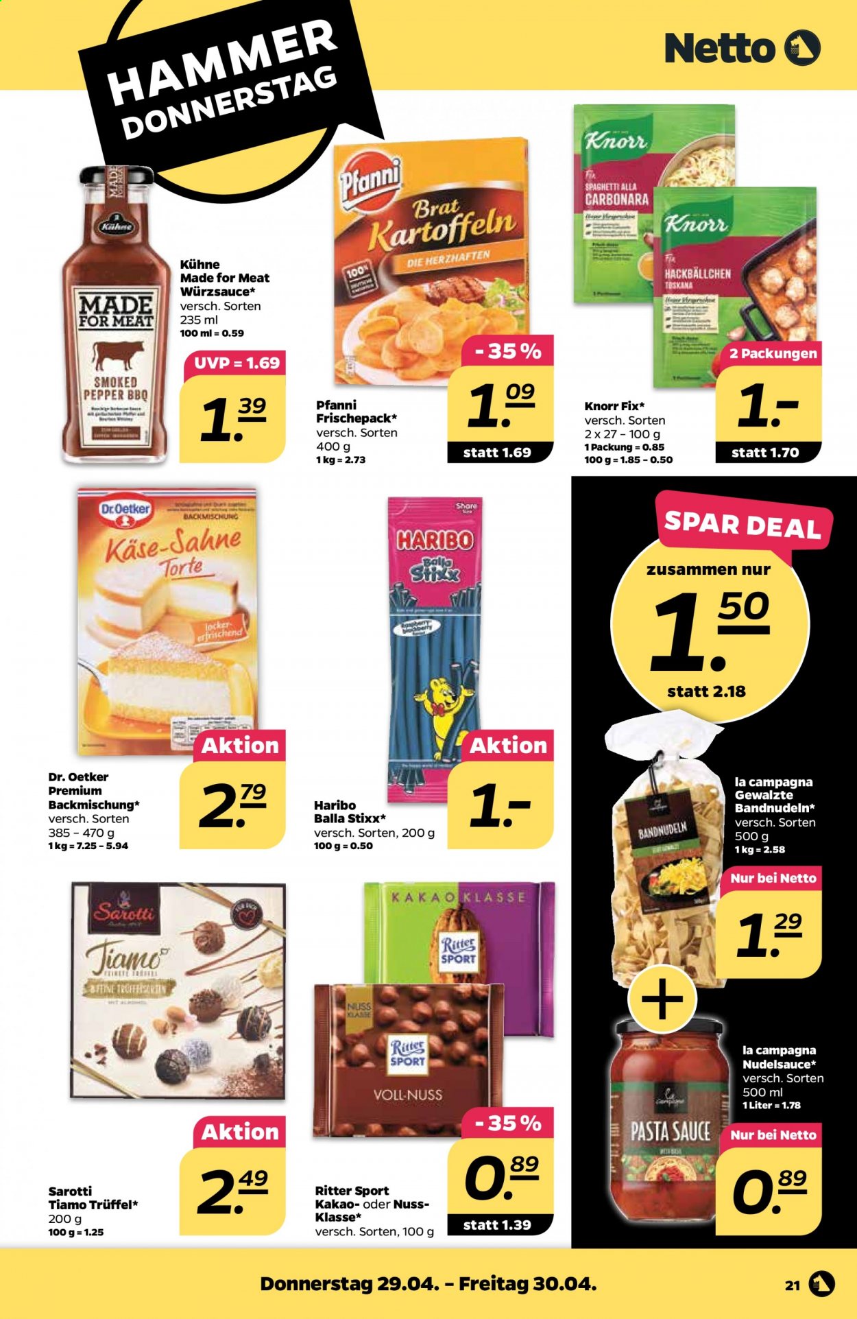 Netto Prospekte  - 26.04.2021 - 30.04.2021. Seite 21