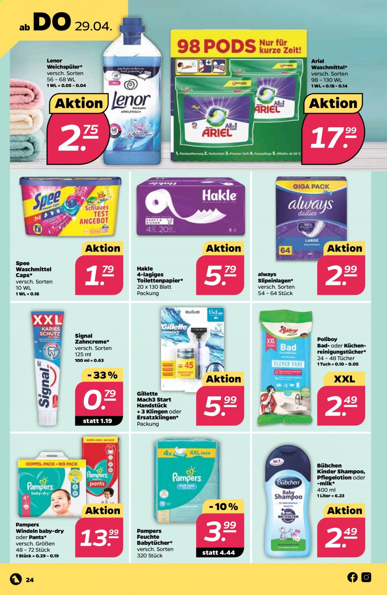 Netto Prospekte  - 26.04.2021 - 30.04.2021. Seite 24