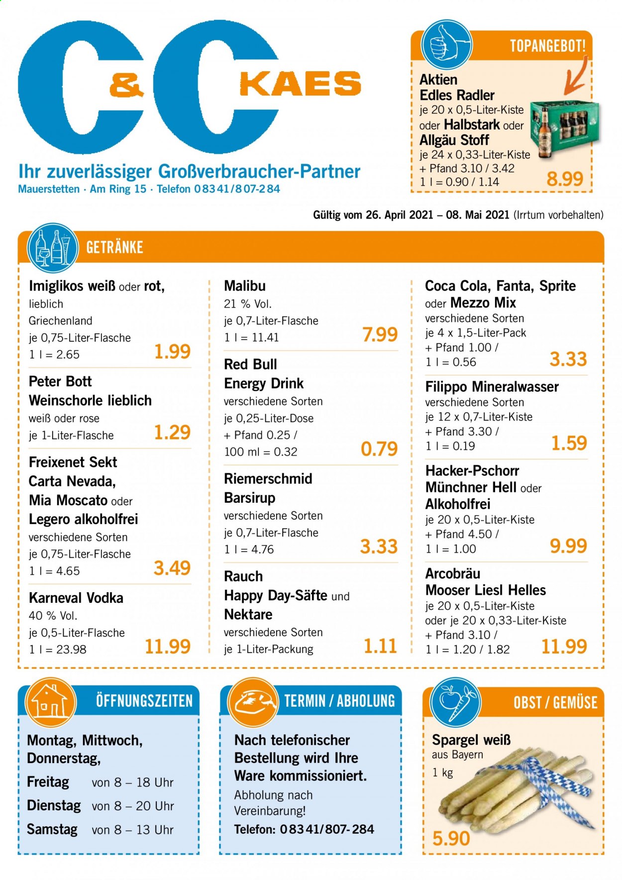 V-Markt Prospekte  - 26.04.2021 - 8.05.2021. Seite 1