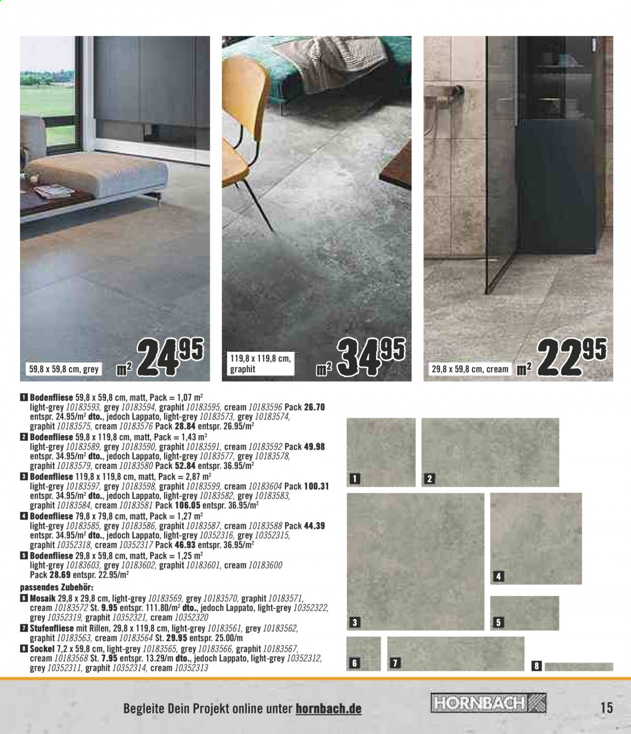 Hornbach Prospekte  - 22.04.2021 - 19.05.2021. Seite 15