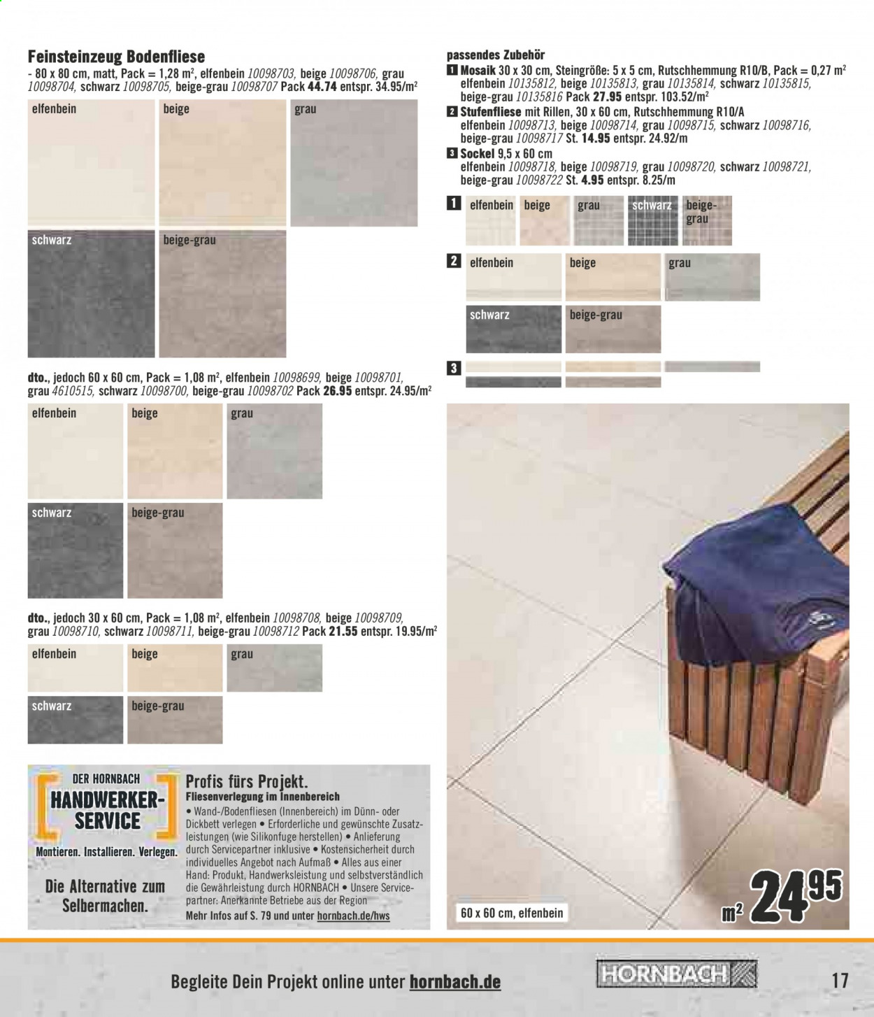 Hornbach Prospekte  - 22.04.2021 - 19.05.2021. Seite 17