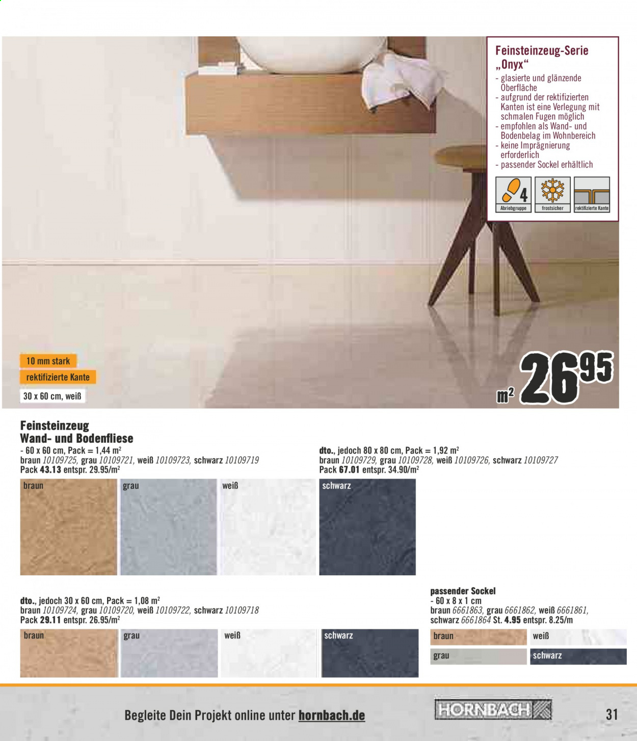 Hornbach Prospekte  - 22.04.2021 - 19.05.2021. Seite 31