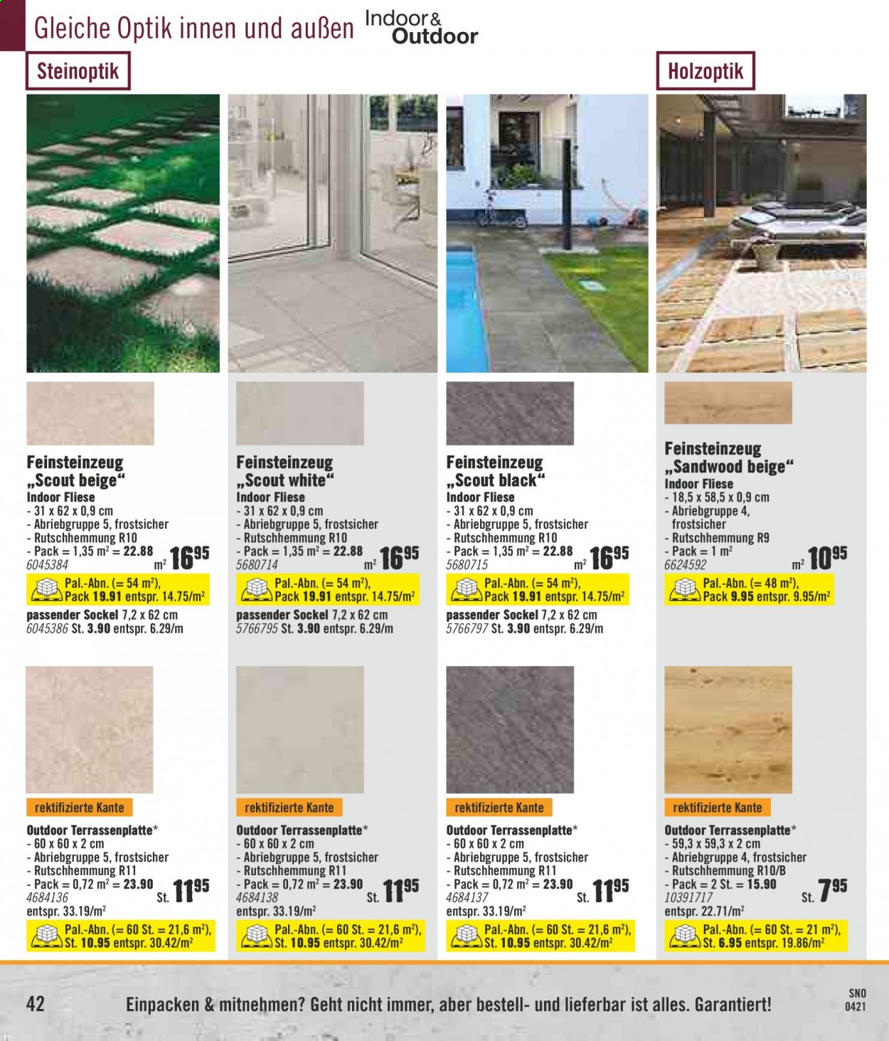 Hornbach Prospekte  - 22.04.2021 - 19.05.2021. Seite 42