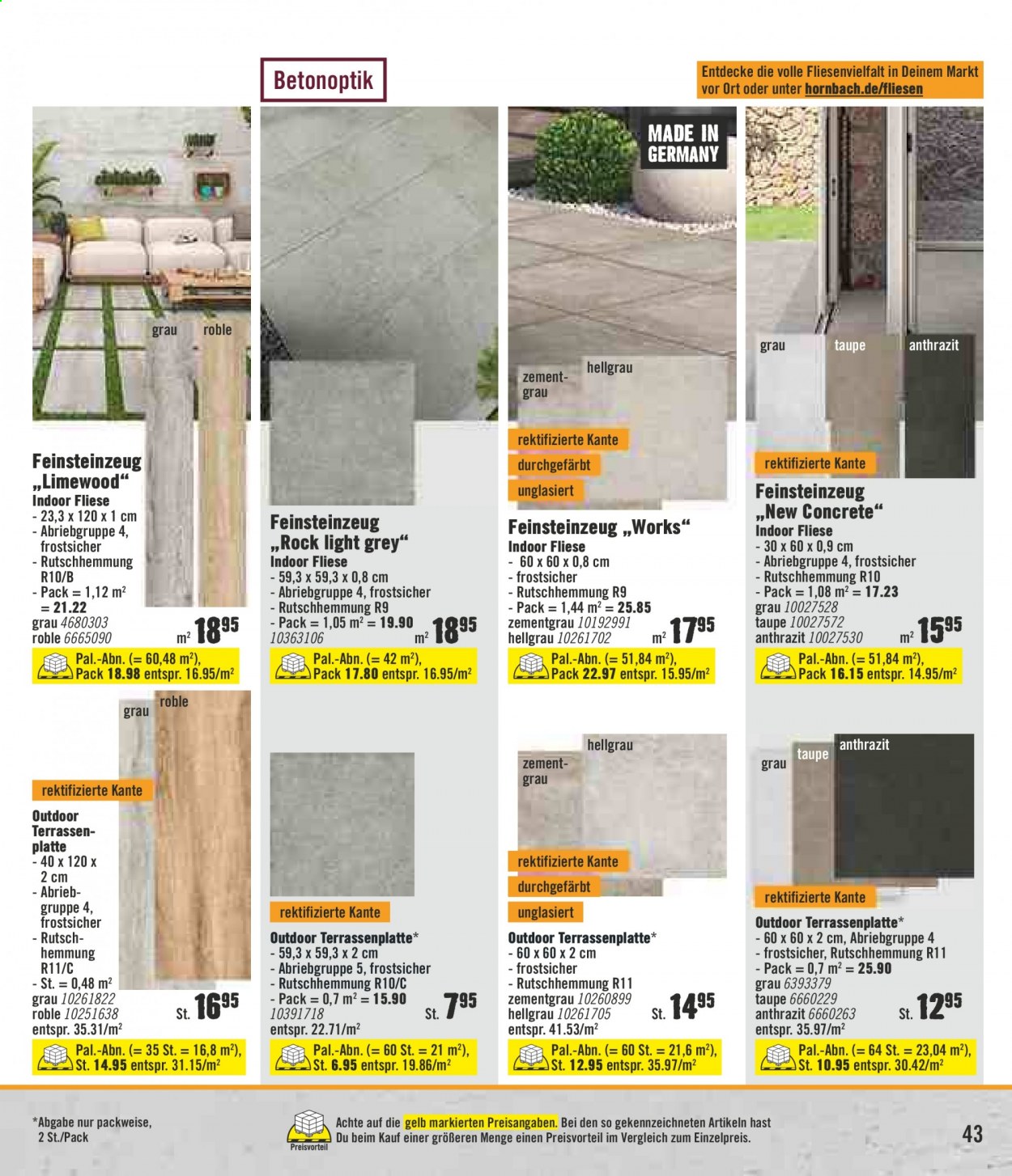 Hornbach Prospekte  - 22.04.2021 - 19.05.2021. Seite 43
