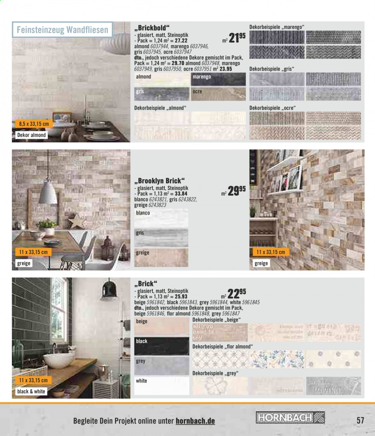 Hornbach Prospekte  - 22.04.2021 - 19.05.2021. Seite 57