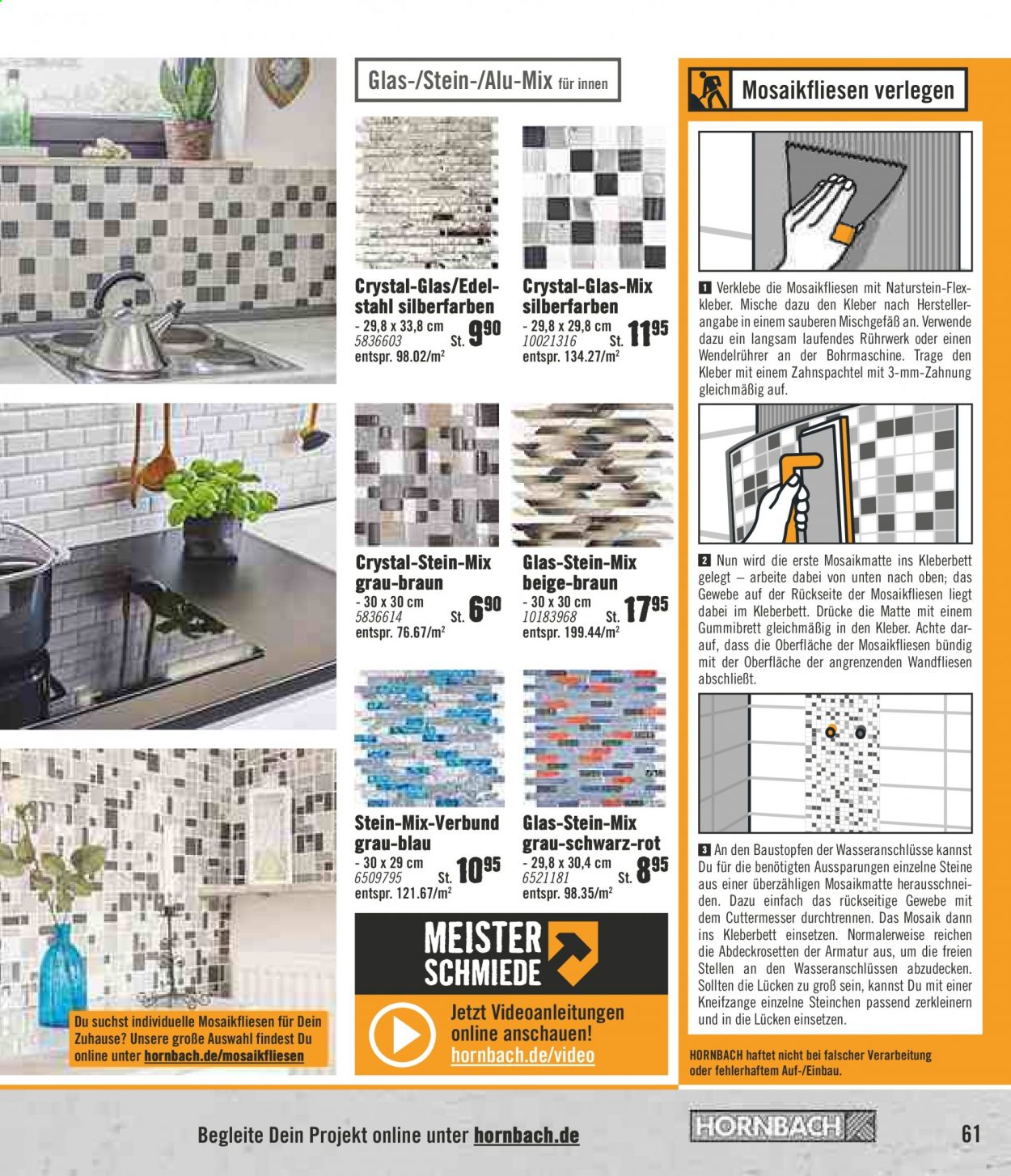 Hornbach Prospekte  - 22.04.2021 - 19.05.2021. Seite 61