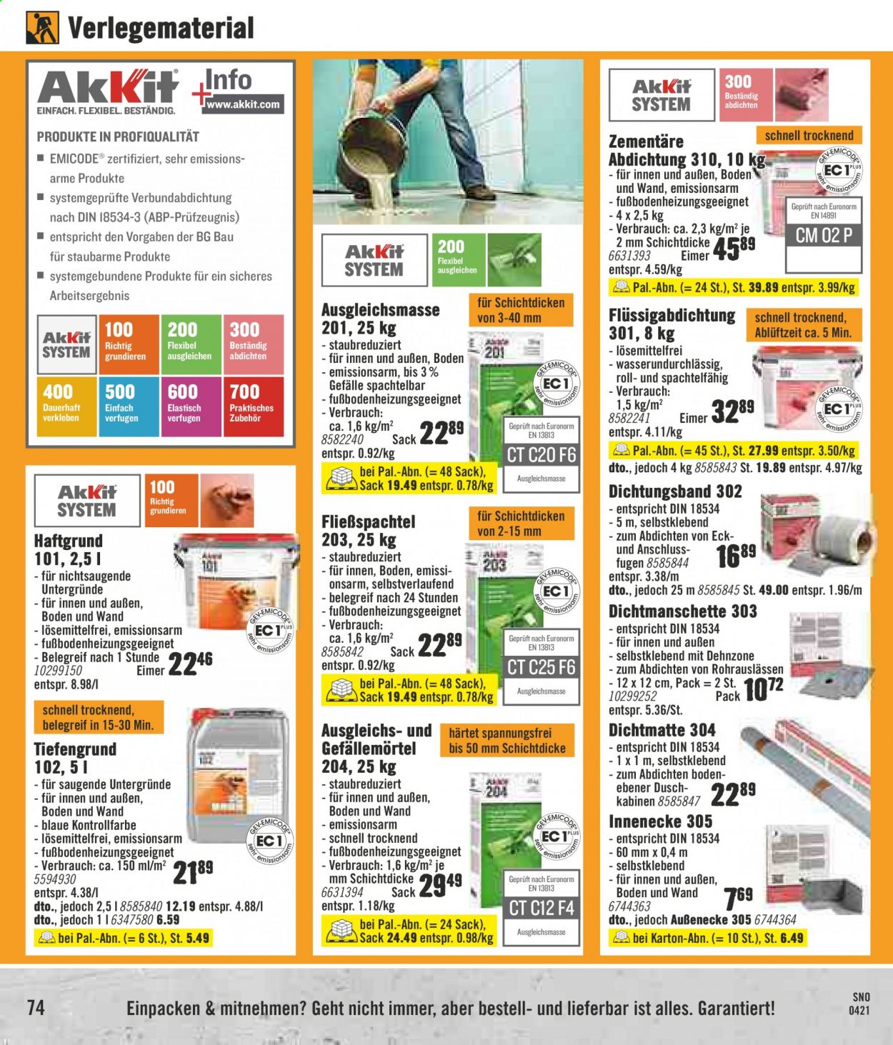 Hornbach Prospekte  - 22.04.2021 - 19.05.2021. Seite 74