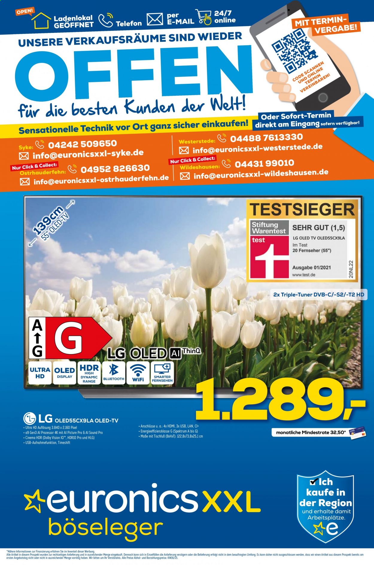 Euronics Prospekte  - 23.04.2021 - 29.04.2021. Seite 1