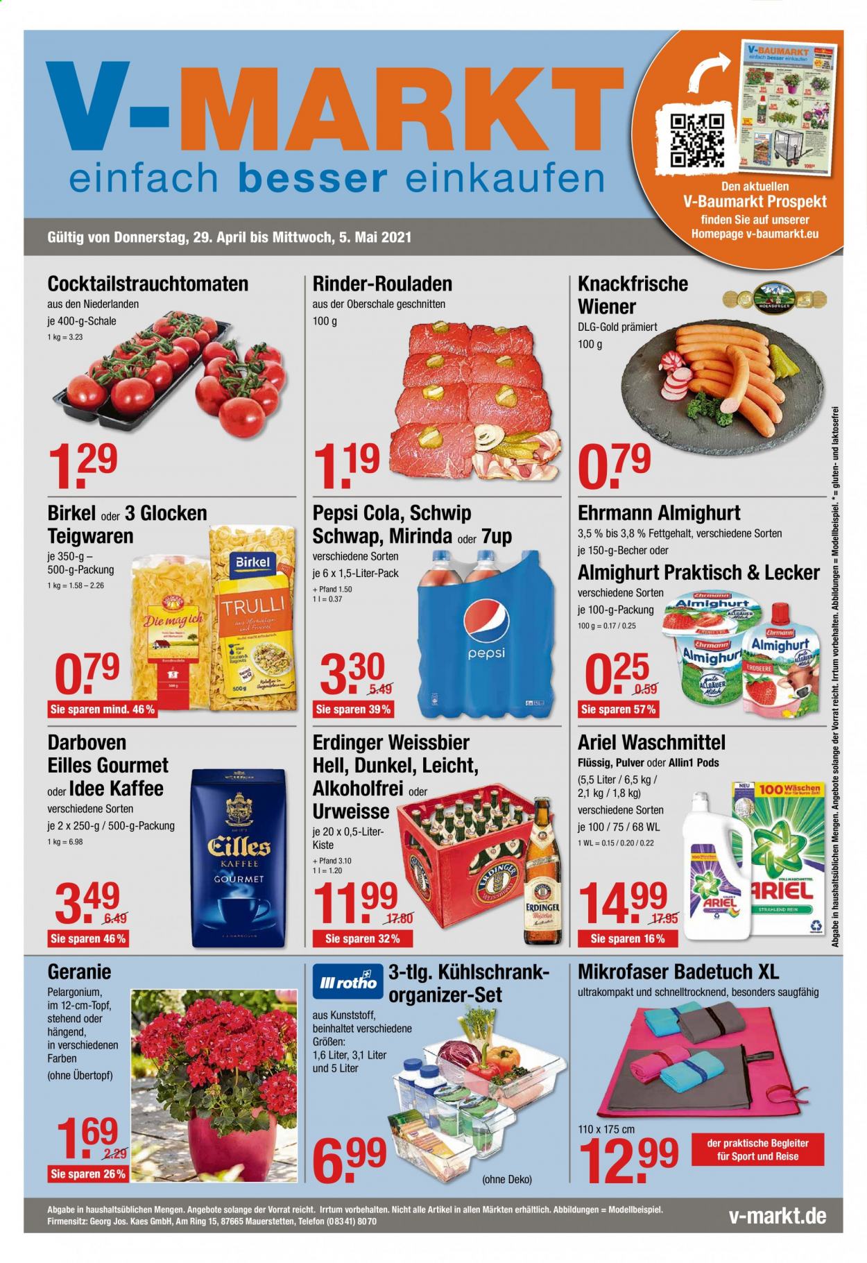 V-Markt Prospekte  - 29.04.2021 - 5.05.2021. Seite 1