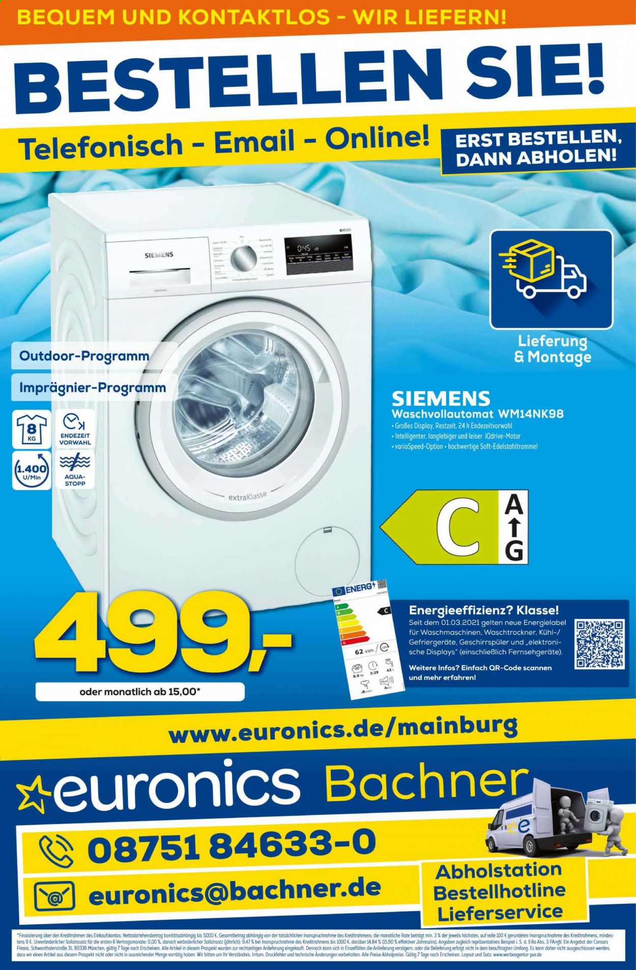 Euronics Prospekte  - 24.04.2021 - 30.04.2021. Seite 1