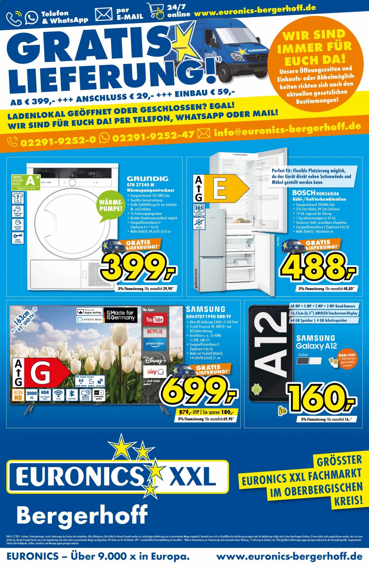 Euronics Prospekte  - 24.04.2021 - 30.04.2021. Seite 1