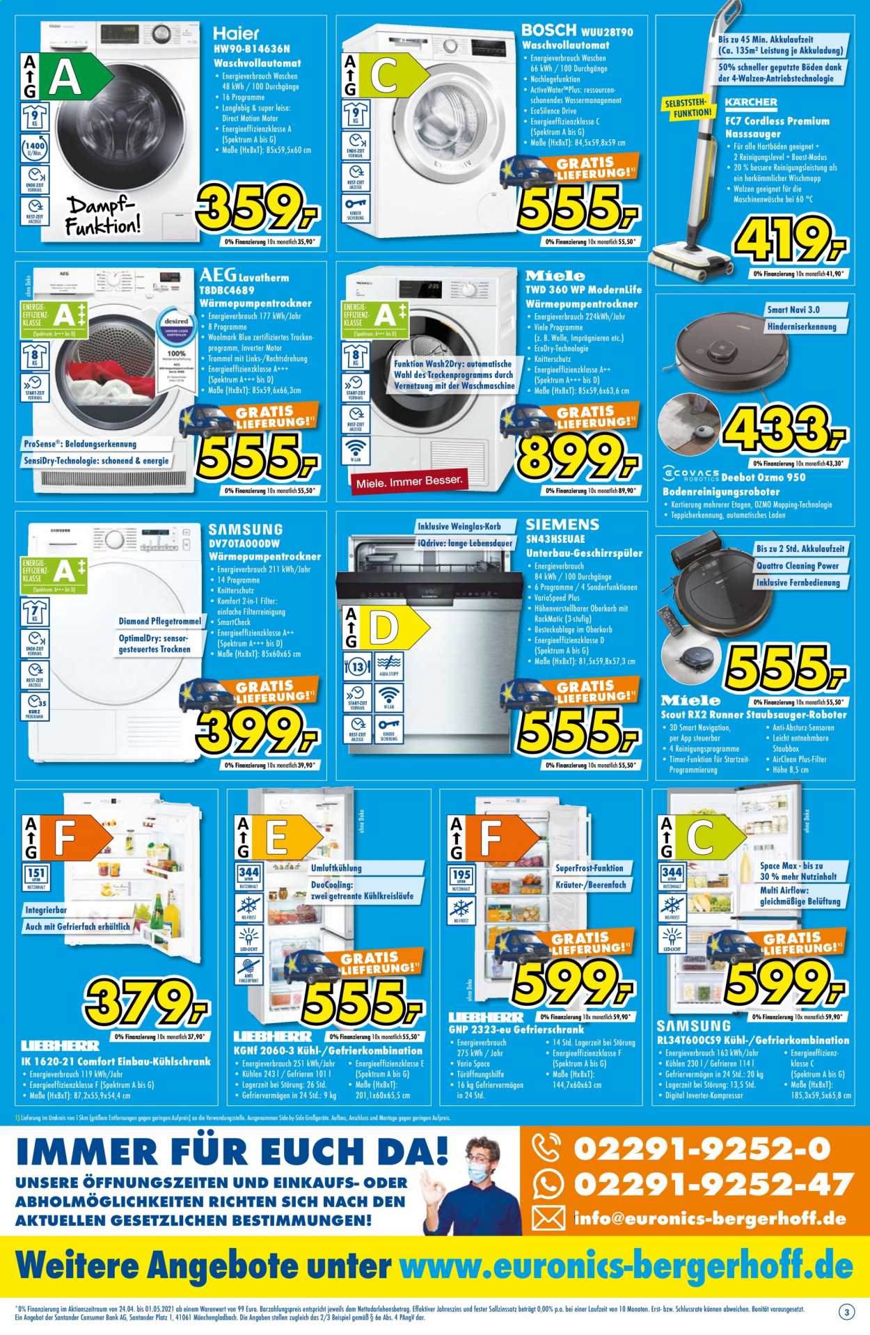 Euronics Prospekte  - 24.04.2021 - 30.04.2021. Seite 3
