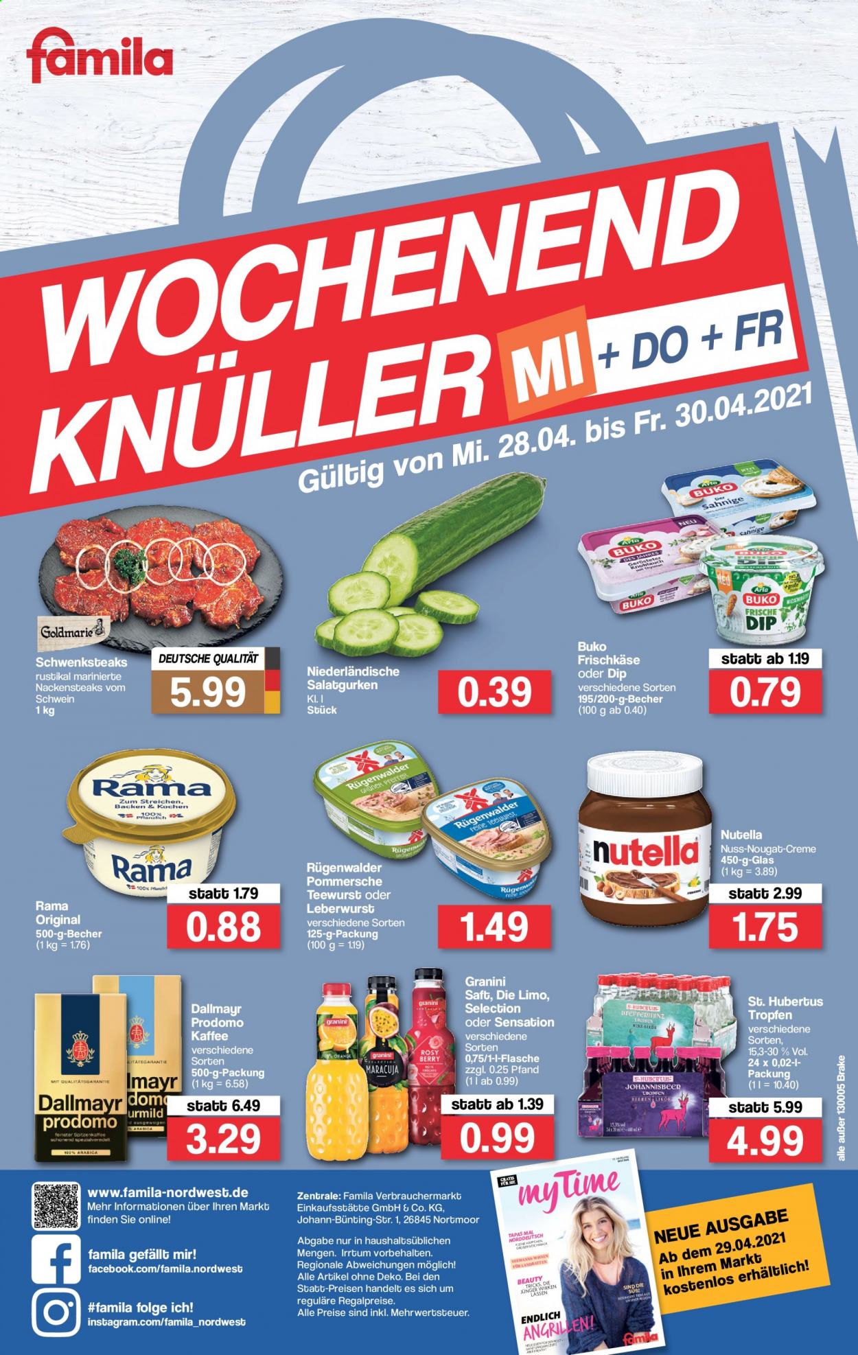 famila Prospekte  - 26.04.2021 - 30.04.2021. Seite 36