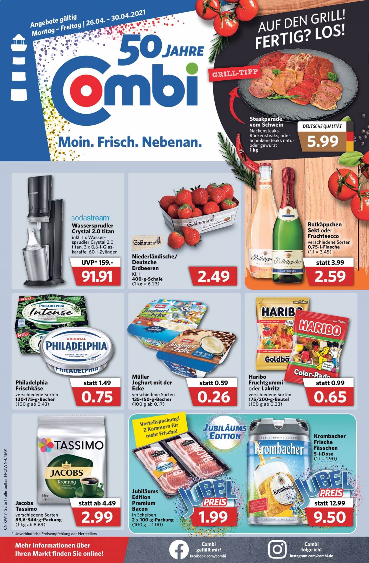 Combi Prospekte  - 26.04.2021 - 30.04.2021. Seite 1