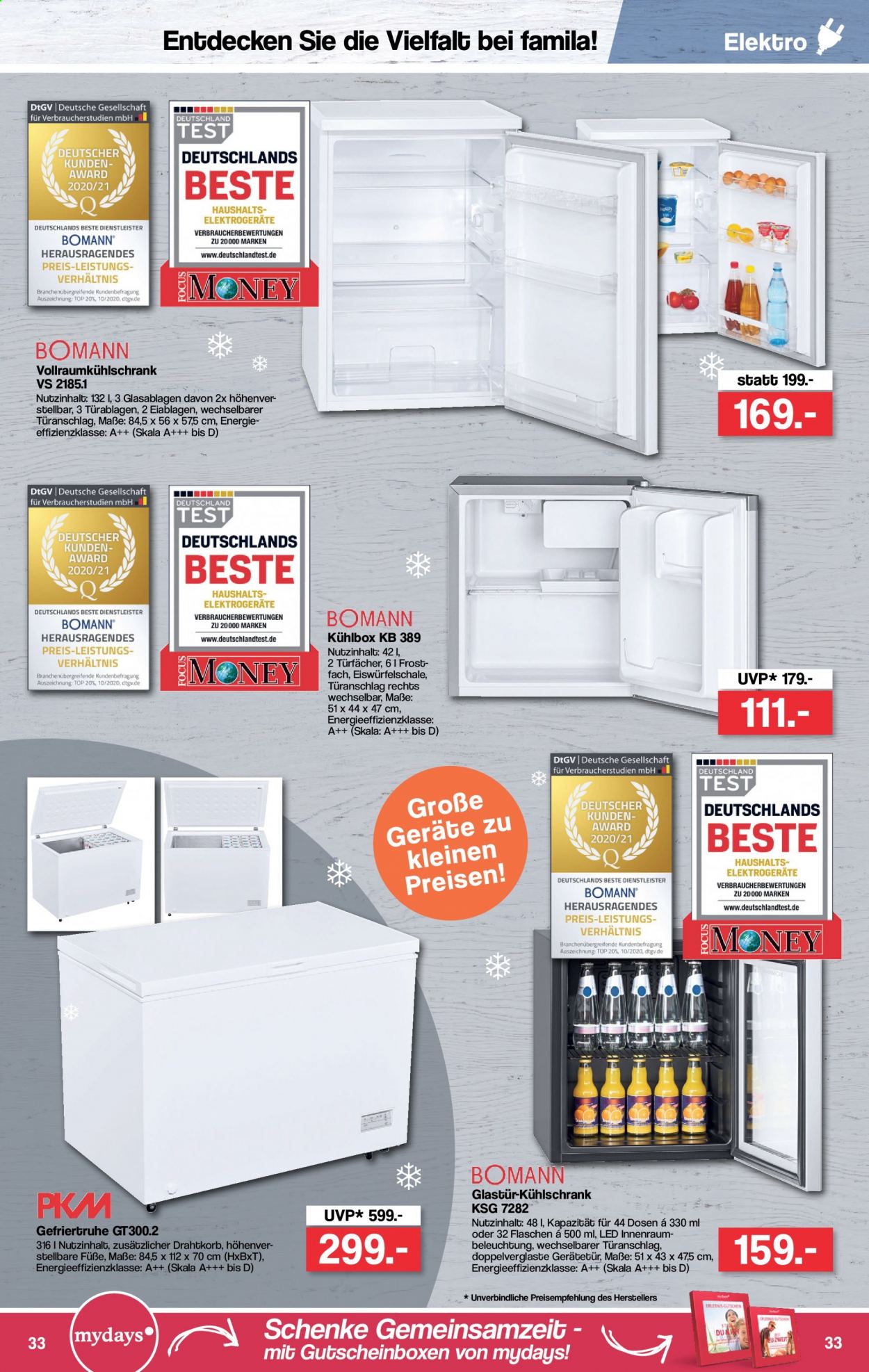 famila Prospekte  - 26.04.2021 - 30.04.2021. Seite 33