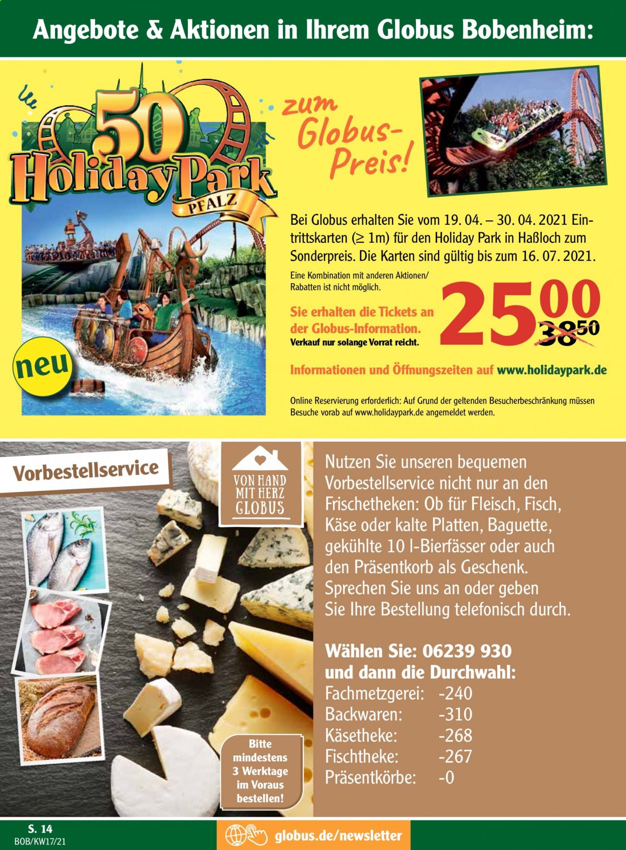 Globus Prospekte  - 26.04.2021 - 30.04.2021. Seite 14