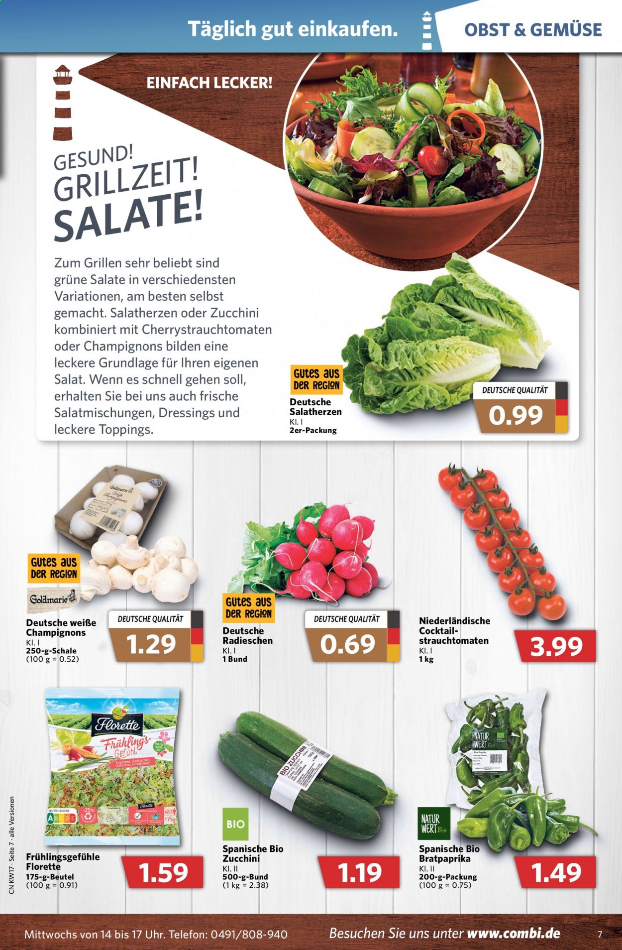 Combi Prospekte  - 26.04.2021 - 30.04.2021. Seite 7