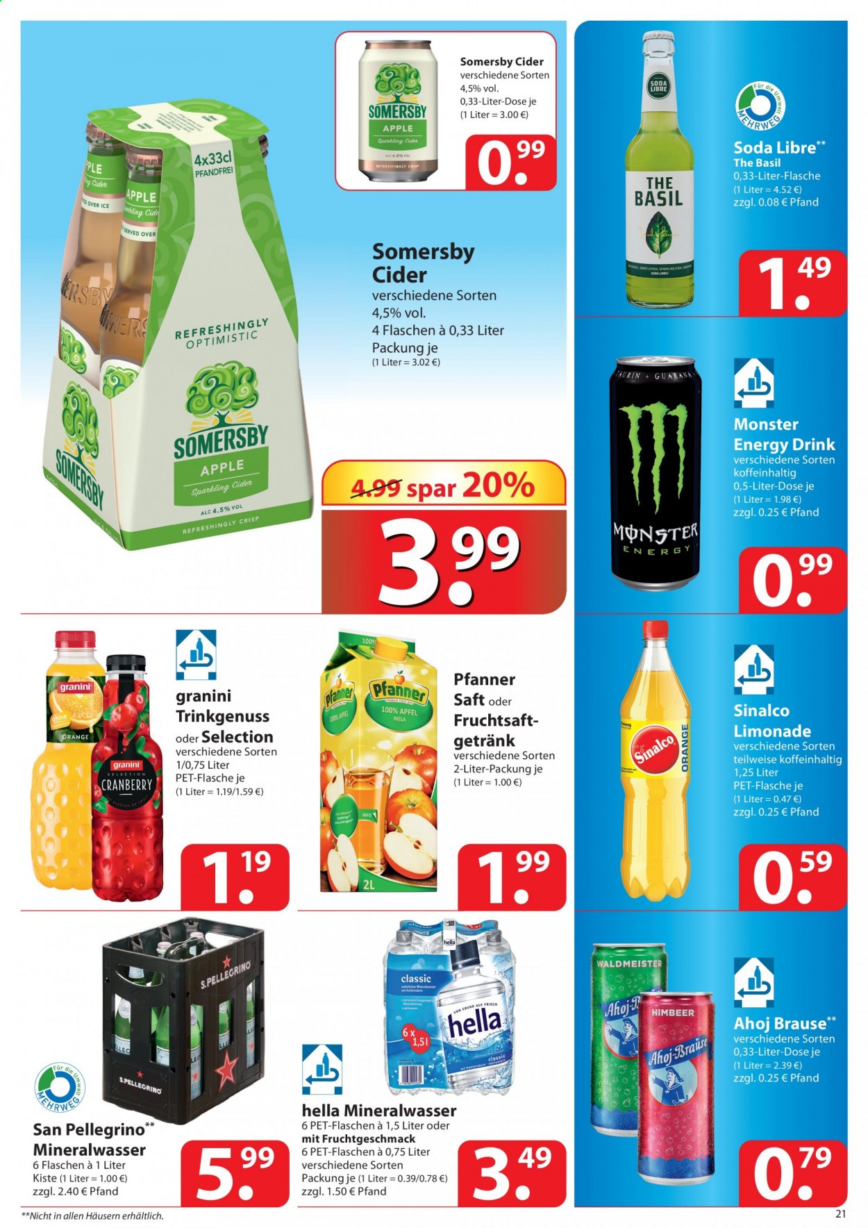 famila Prospekte  - 26.04.2021 - 30.04.2021. Seite 21