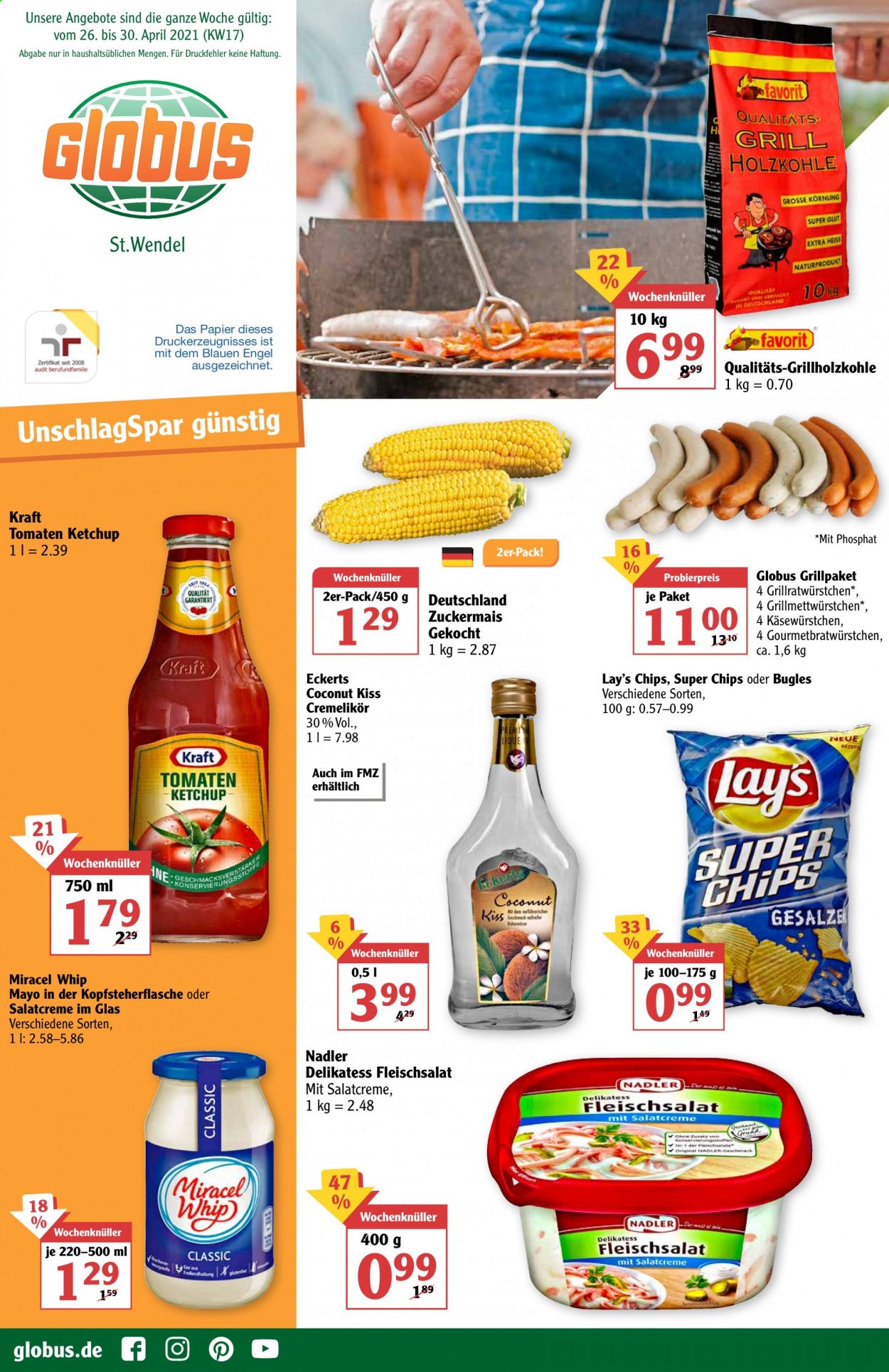 Globus Prospekte  - 26.04.2021 - 30.04.2021. Seite 1