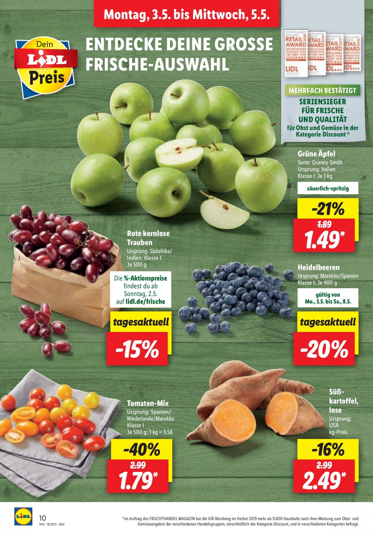 Lidl Prospekte  - 3.05.2021 - 8.05.2021. Seite 10