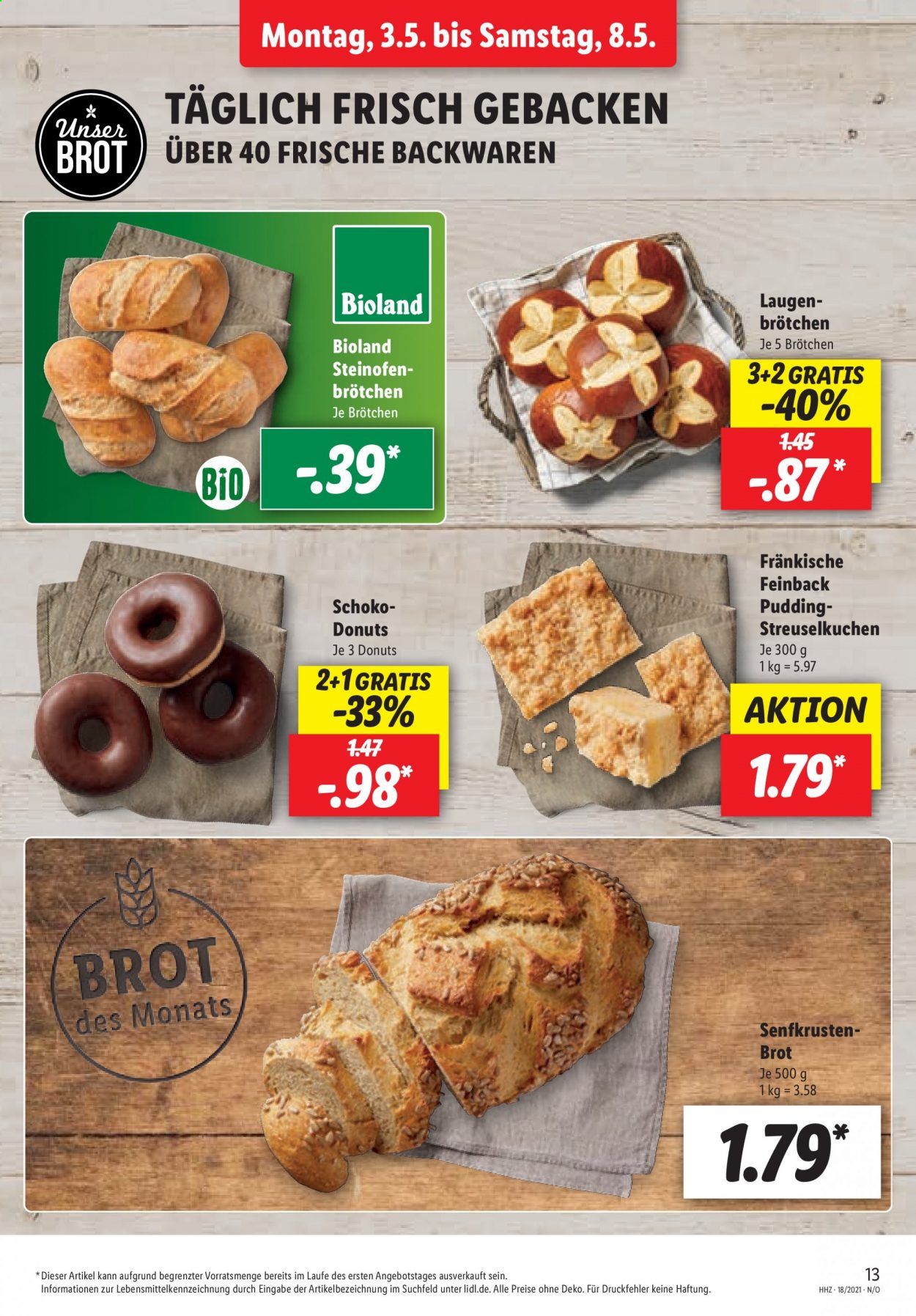 Lidl Prospekte  - 3.05.2021 - 8.05.2021. Seite 13