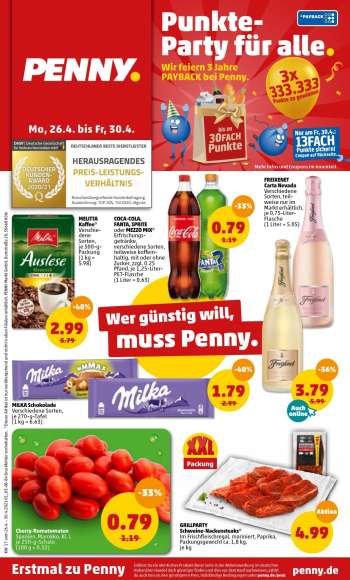 Prospekte Penny - 26.4.2021 - 30.4.2021.