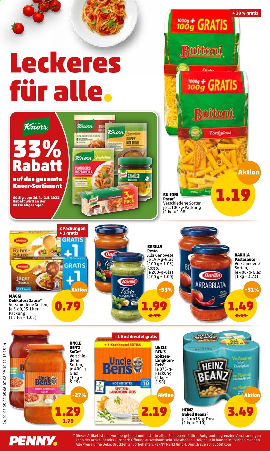 Penny Prospekte  - 26.04.2021 - 30.04.2021. Seite 16