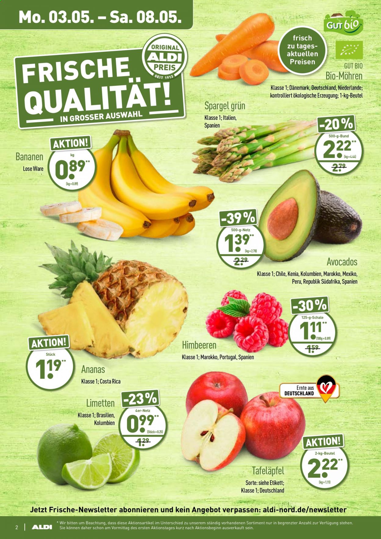 ALDI Nord Prospekte  - 3.05.2021 - 8.05.2021. Seite 2