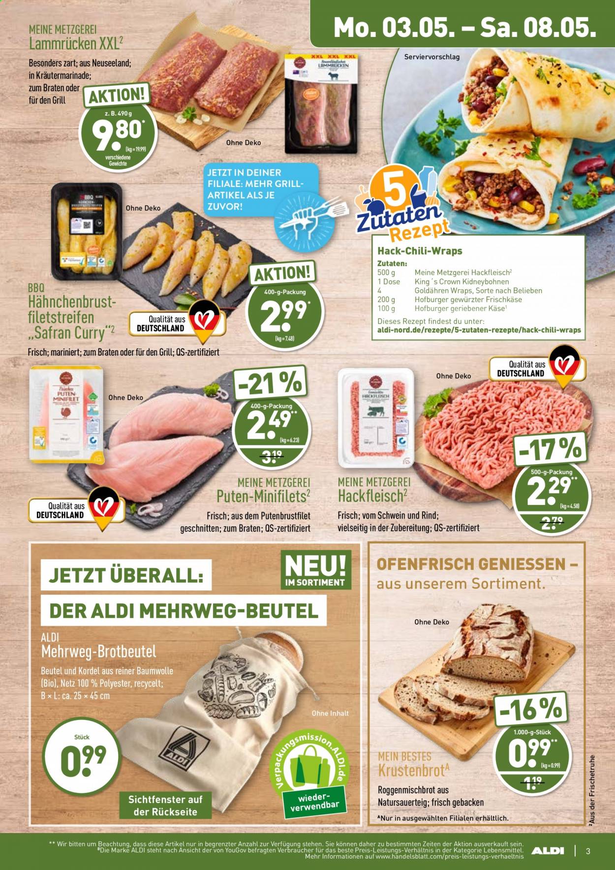 ALDI Nord Prospekte  - 3.05.2021 - 8.05.2021. Seite 3