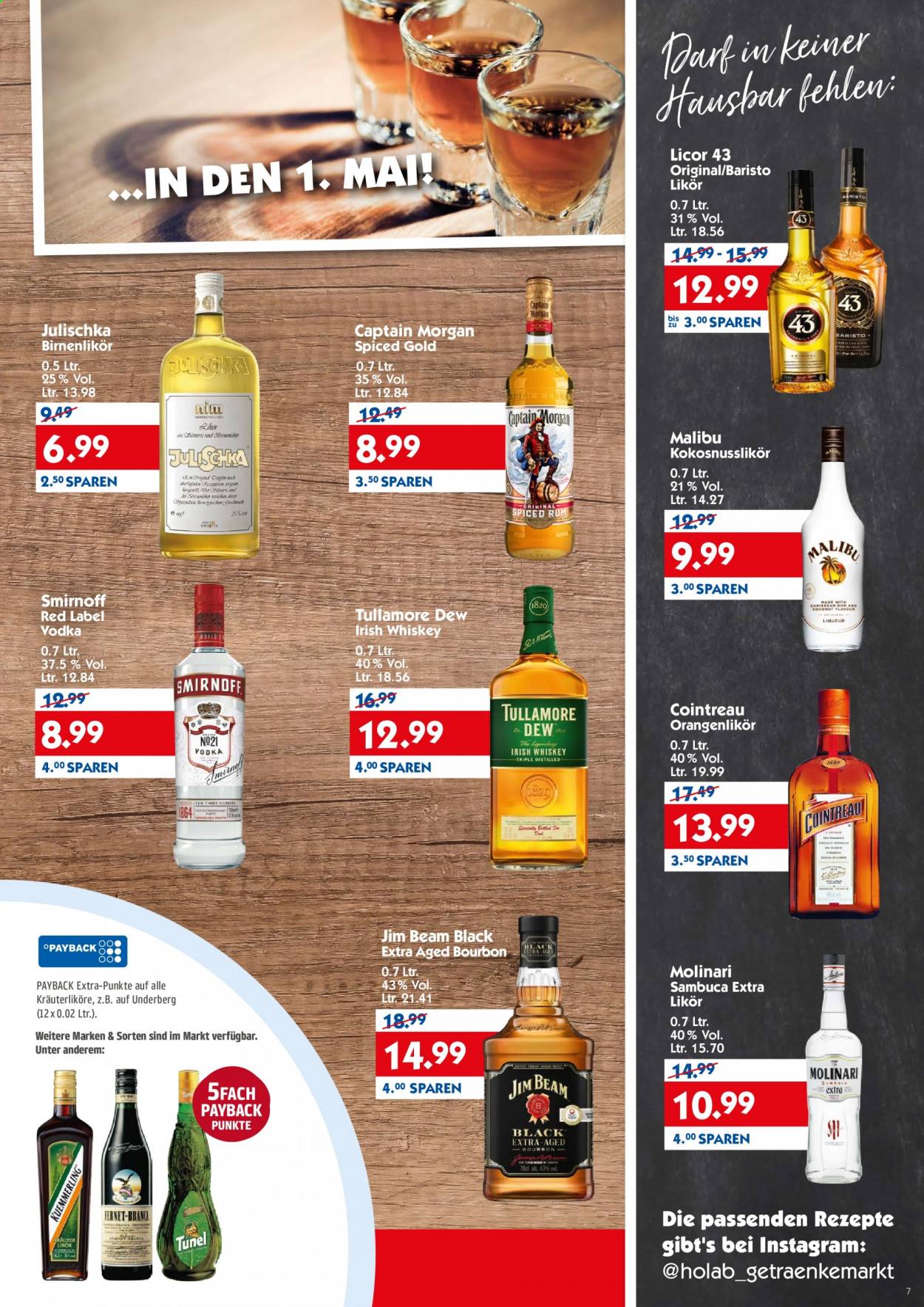 Hol'ab! Getränkemarkt Prospekte  - 26.04.2021 - 30.04.2021. Seite 7