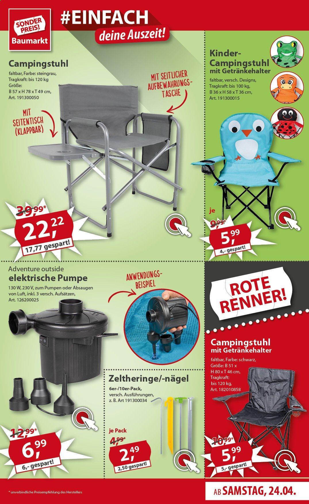 Sonderpreis-Baumarkt Prospekte  - 24.04.2021 - 30.04.2021. Seite 3