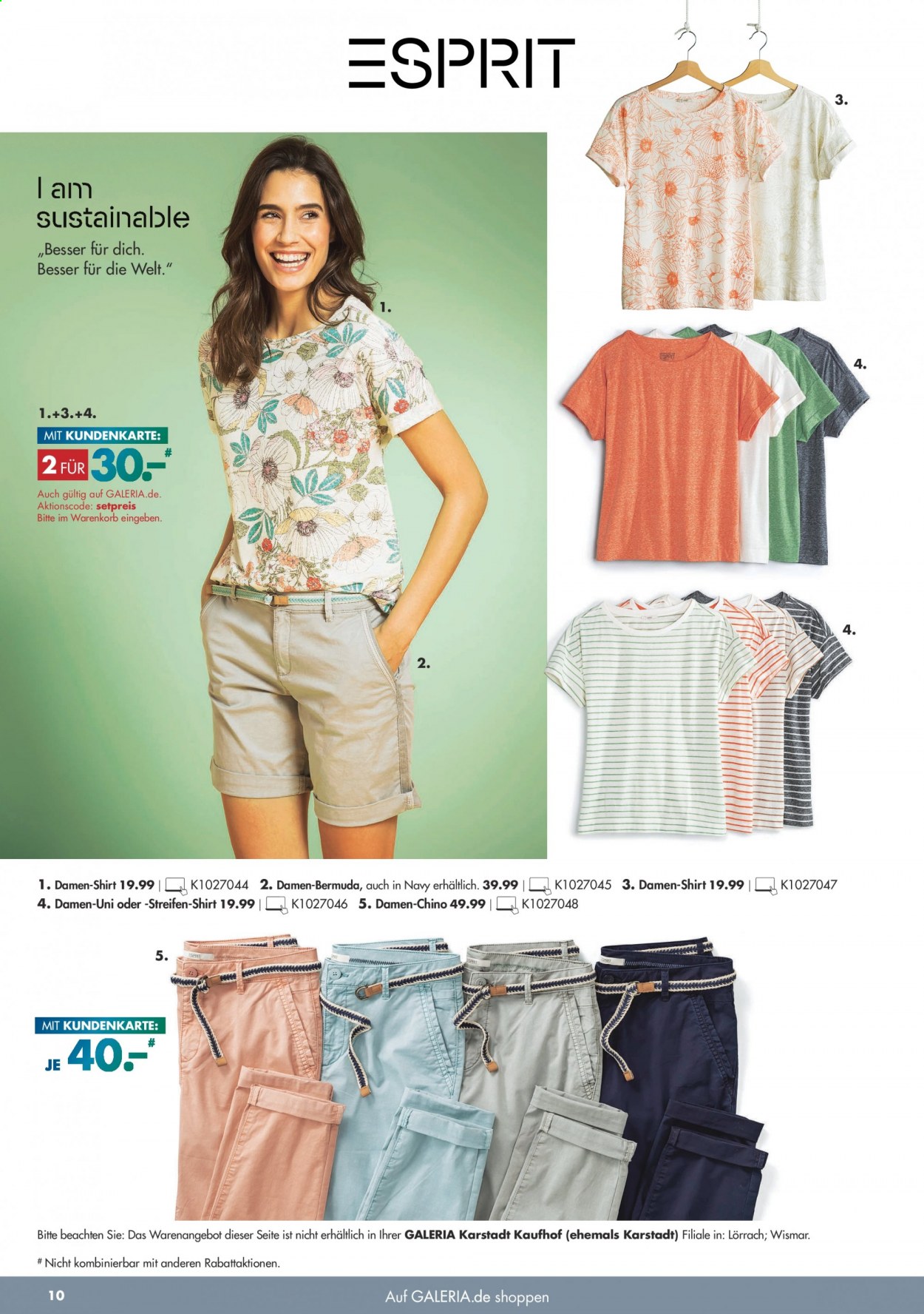 GALERIA Karstadt Kaufhof Prospekte  - 21.04.2021 - 27.04.2021. Seite 10