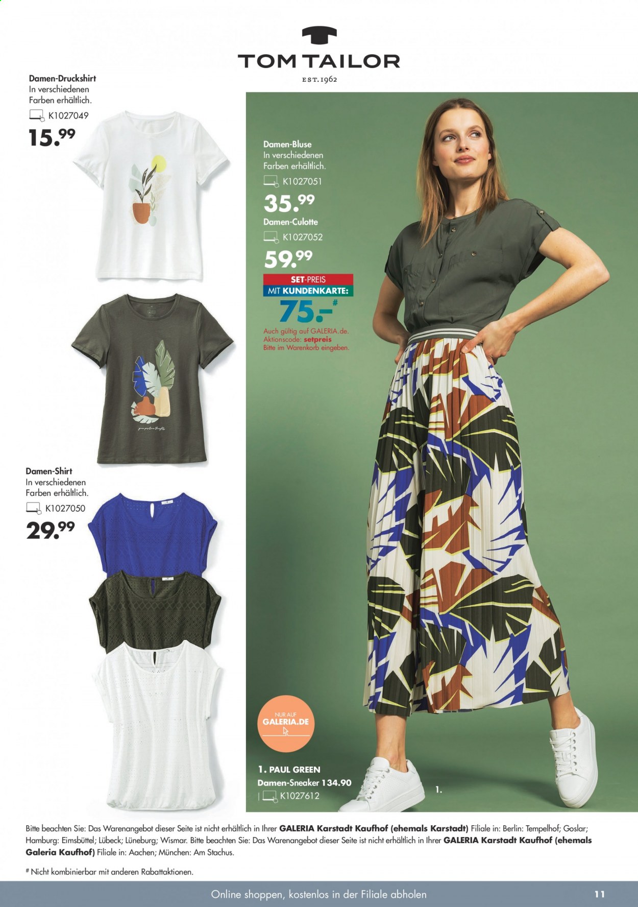 GALERIA Karstadt Kaufhof Prospekte  - 21.04.2021 - 27.04.2021. Seite 11