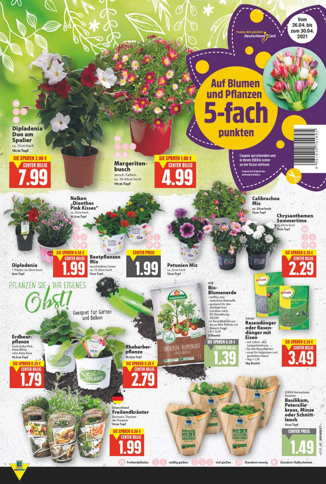 Edeka Prospekte  - 26.04.2021 - 30.04.2021. Seite 7
