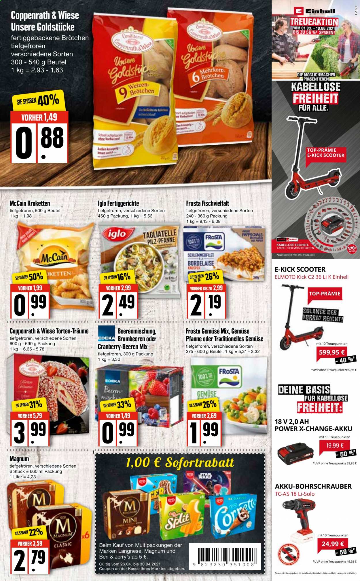 Edeka Prospekte  - 26.04.2021 - 30.04.2021. Seite 13