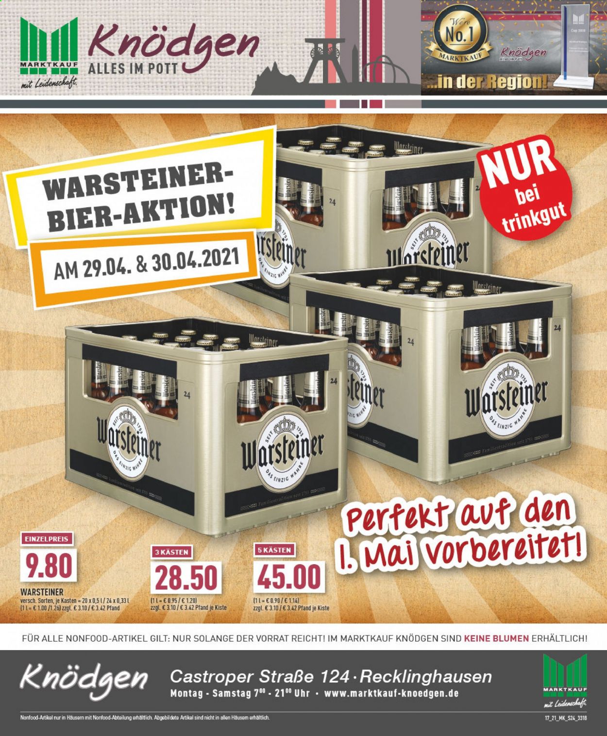Marktkauf Prospekte  - 26.04.2021 - 30.04.2021. Seite 24