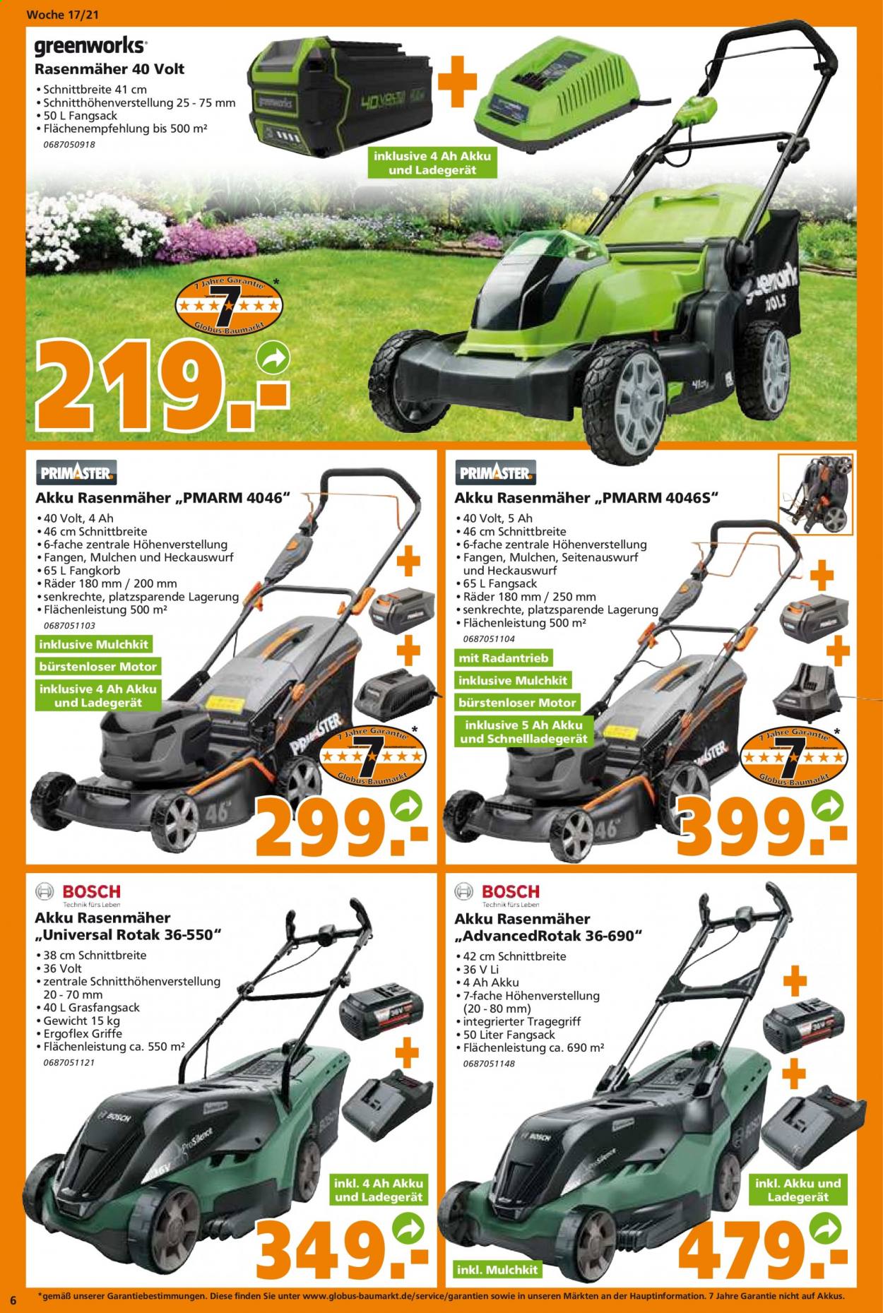 Globus Baumarkt Prospekte  - 26.04.2021 - 30.04.2021. Seite 6