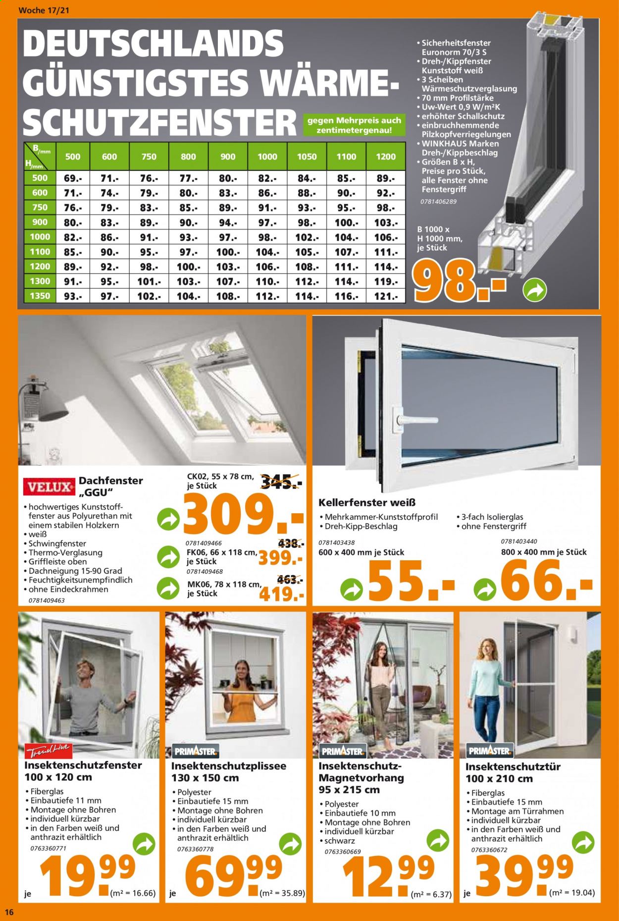 Globus Baumarkt Prospekte  - 26.04.2021 - 30.04.2021. Seite 16