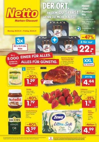 Prospekte Netto Marken-Discount - 26.4.2021 - 30.4.2021.