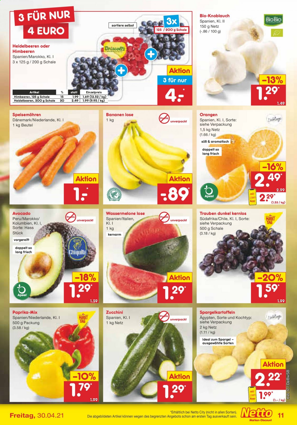 Netto Marken-Discount Prospekte  - 26.04.2021 - 30.04.2021. Seite 11