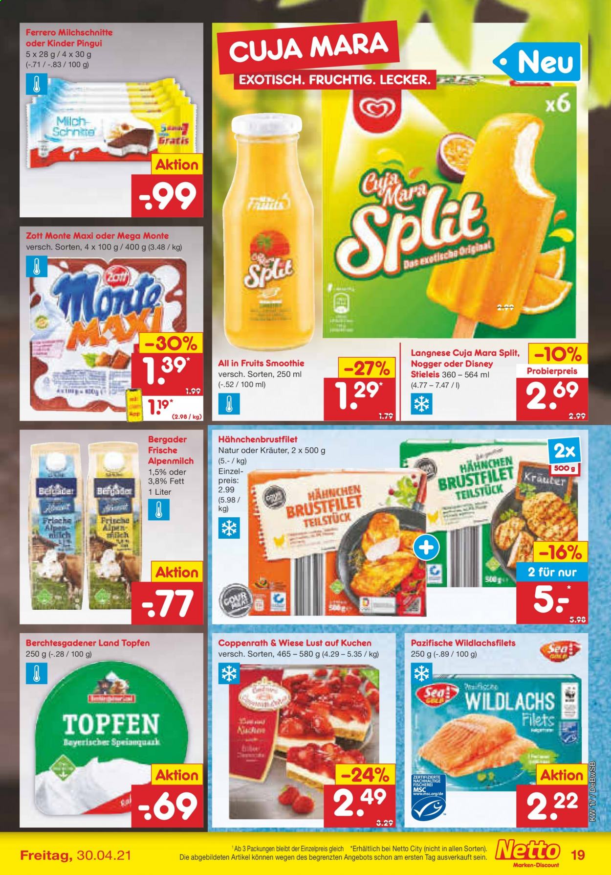 Netto Marken-Discount Prospekte  - 26.04.2021 - 30.04.2021. Seite 19