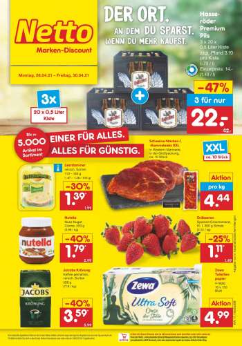 Prospekte Netto Marken-Discount - 26.4.2021 - 30.4.2021.