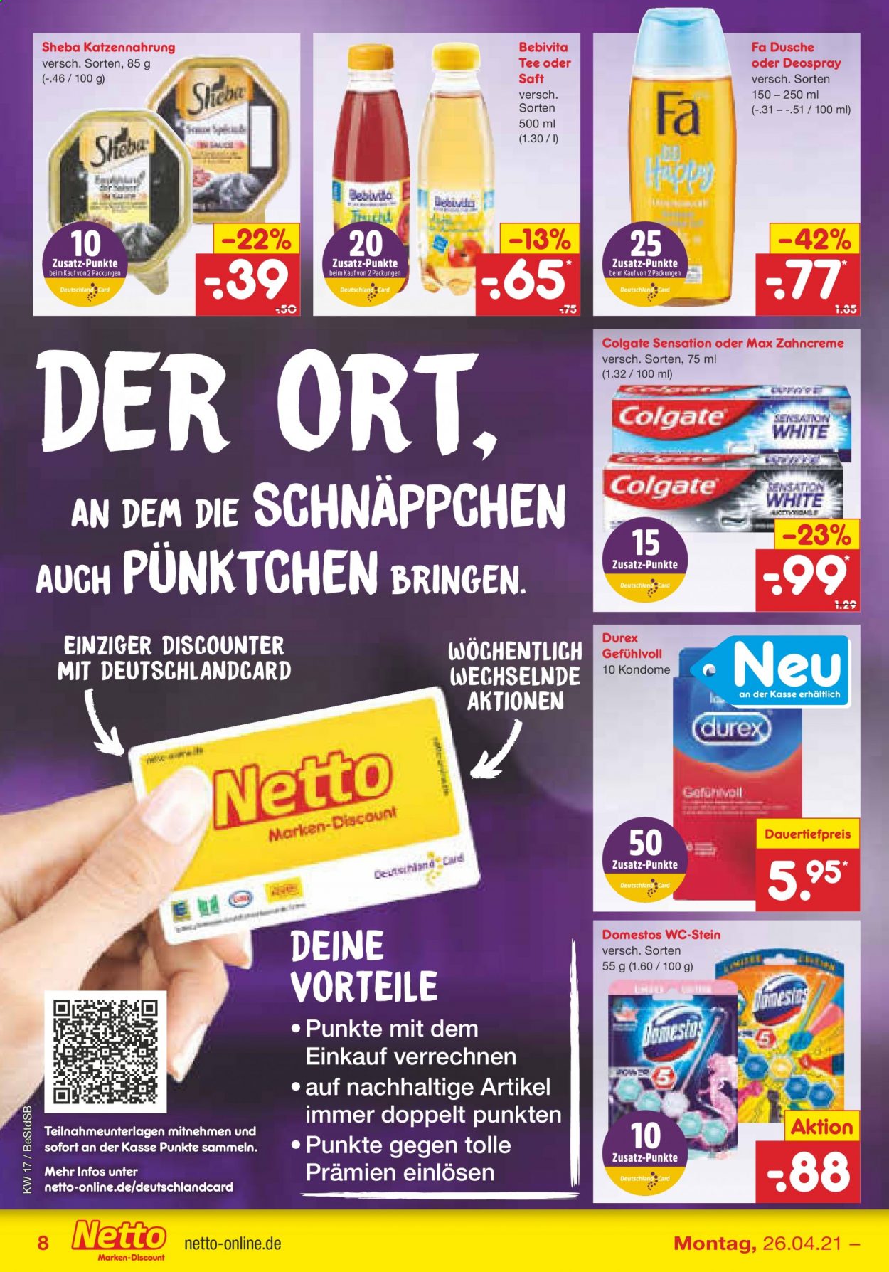 Netto Marken-Discount Prospekte  - 26.04.2021 - 30.04.2021. Seite 8